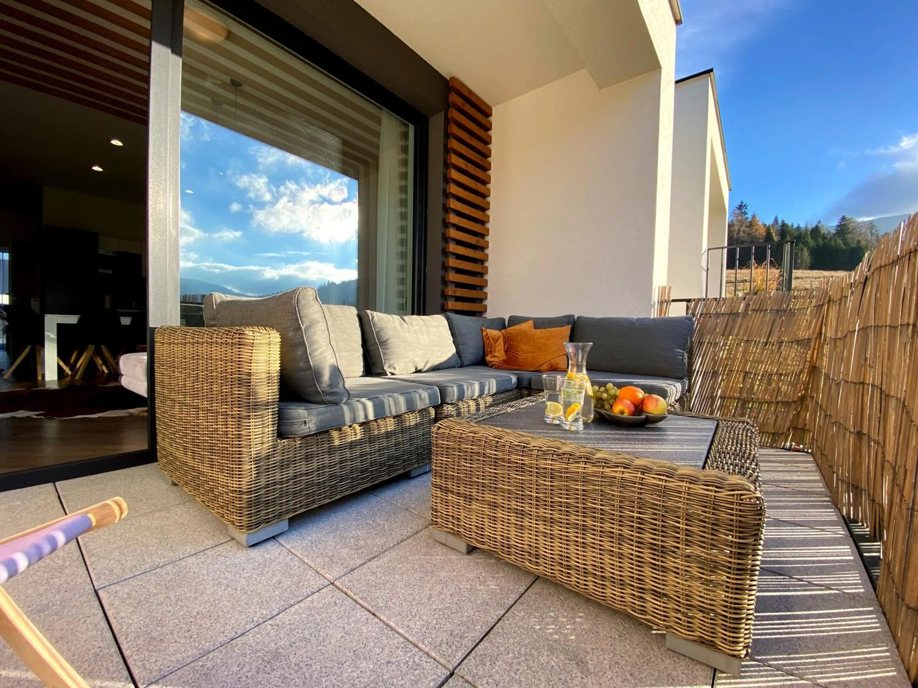 Patio in Apartament Olympic - Beskidy To Tu