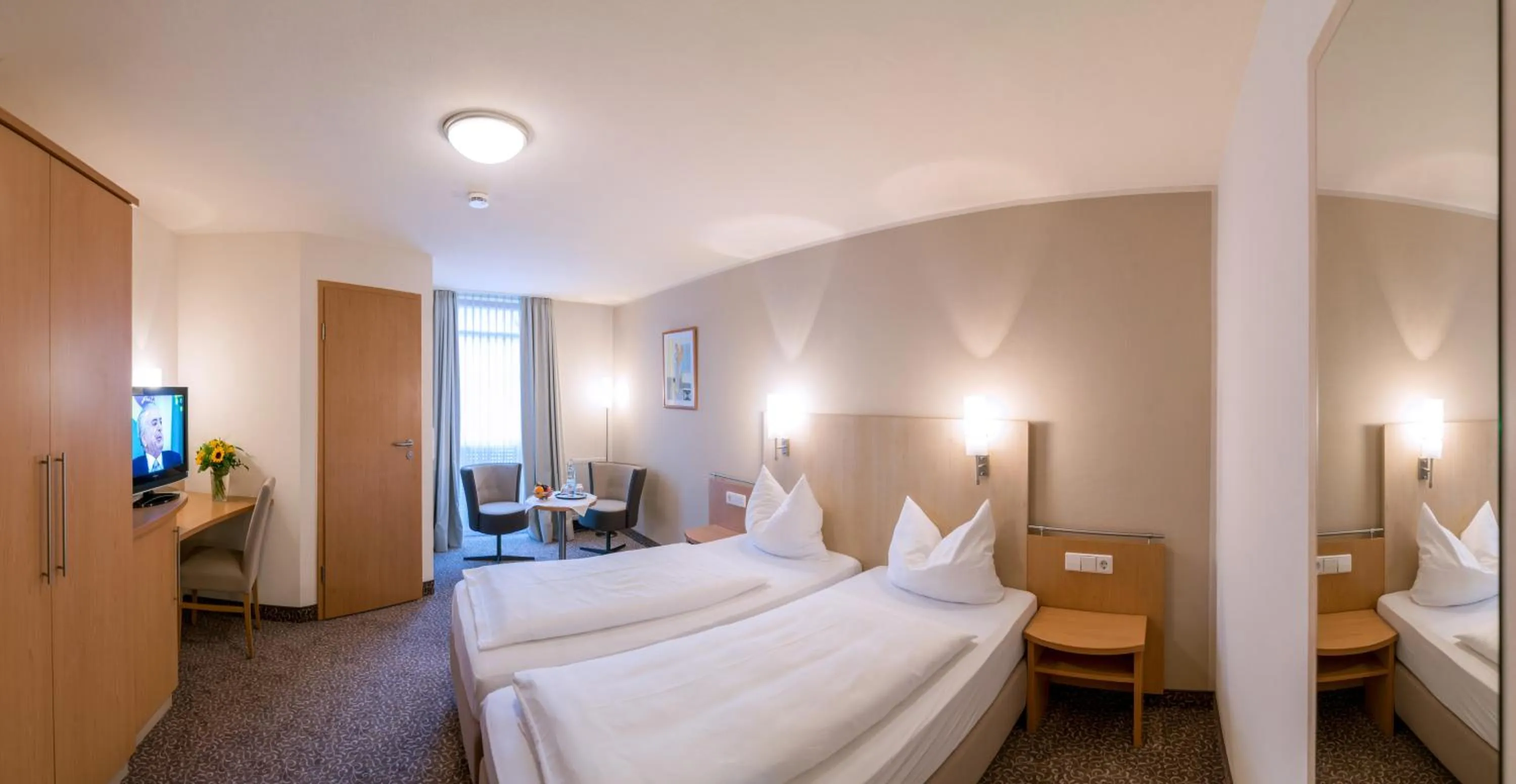 Bed in Amtsstüble Hotel & Restaurant