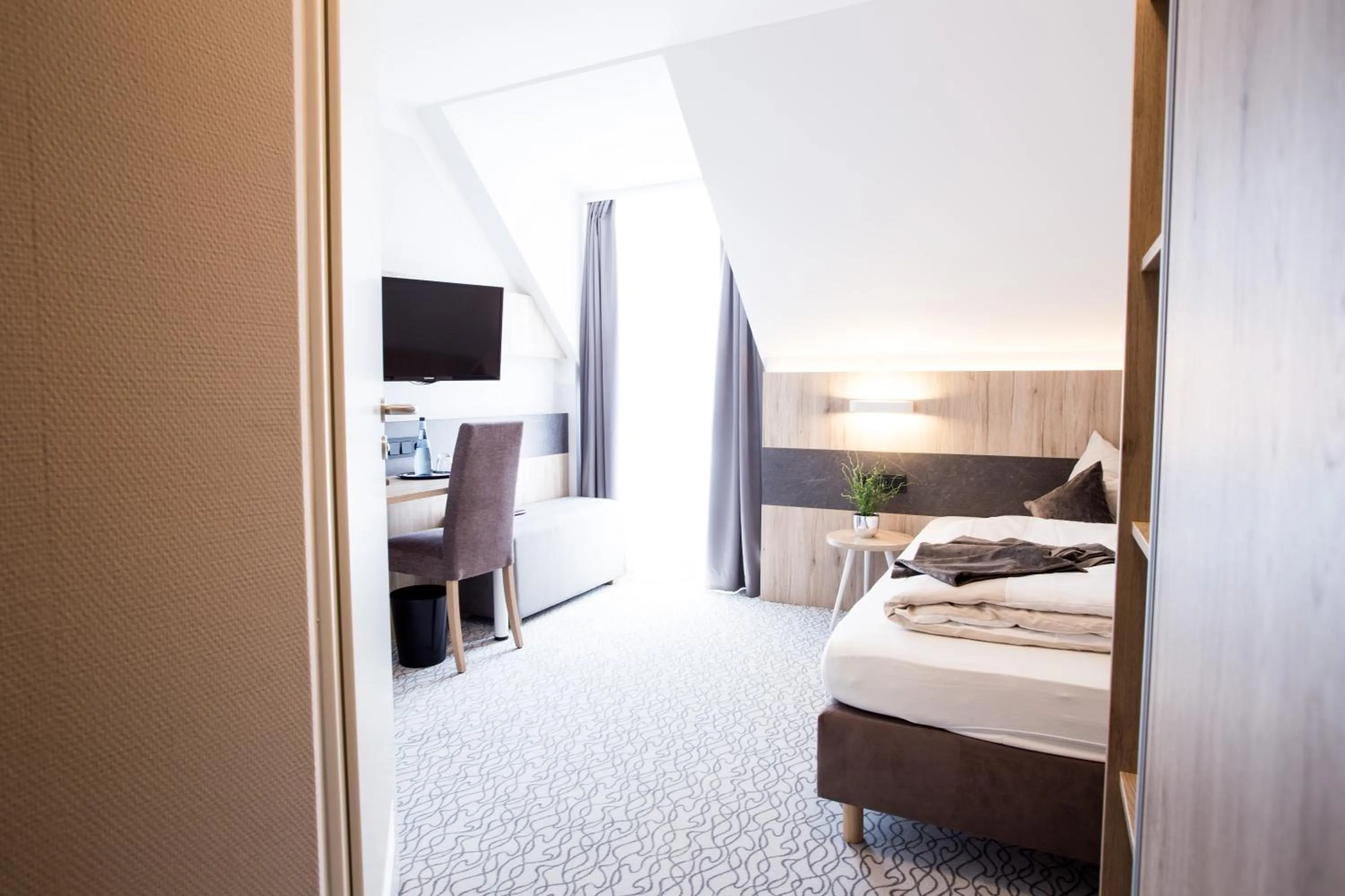 Photo of the whole room, Bed in Amtsstüble Hotel & Restaurant