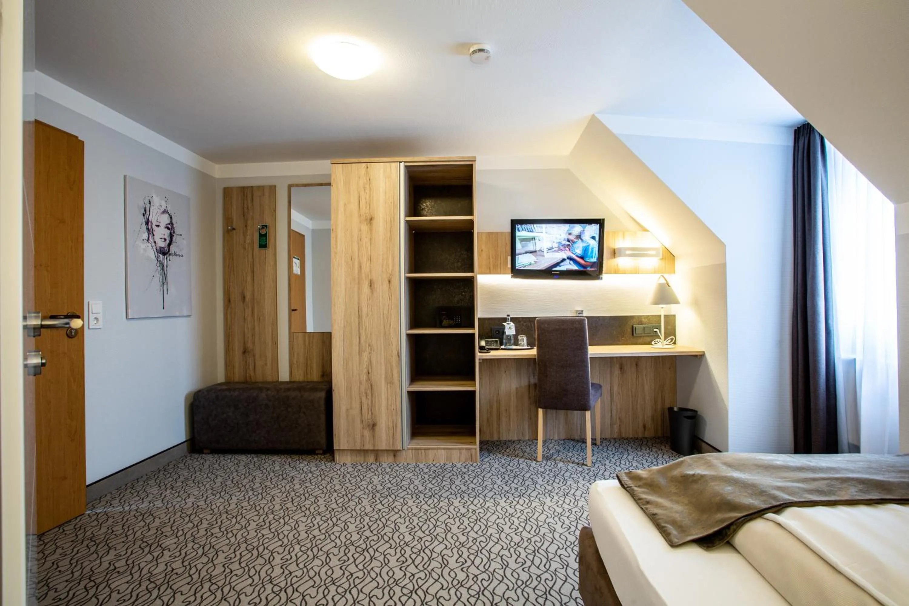 Bed in Amtsstüble Hotel & Restaurant