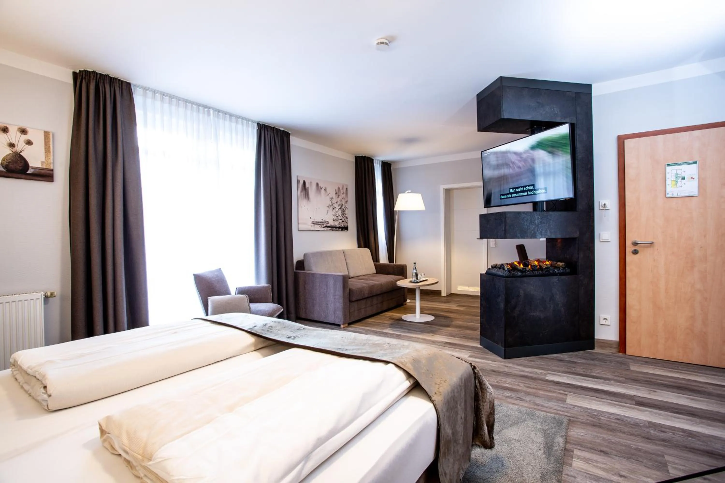 Bed in Amtsstüble Hotel & Restaurant