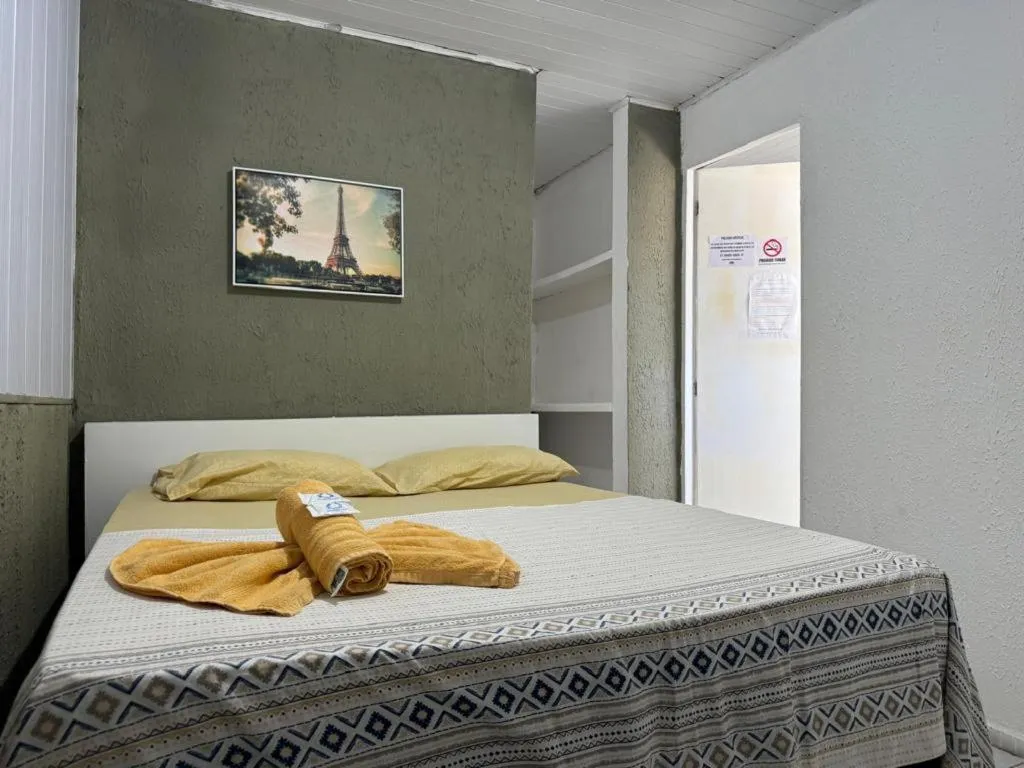 Bed in Casa Aeroporto Pousada