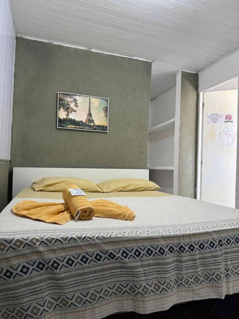 Bed in Casa Aeroporto Pousada