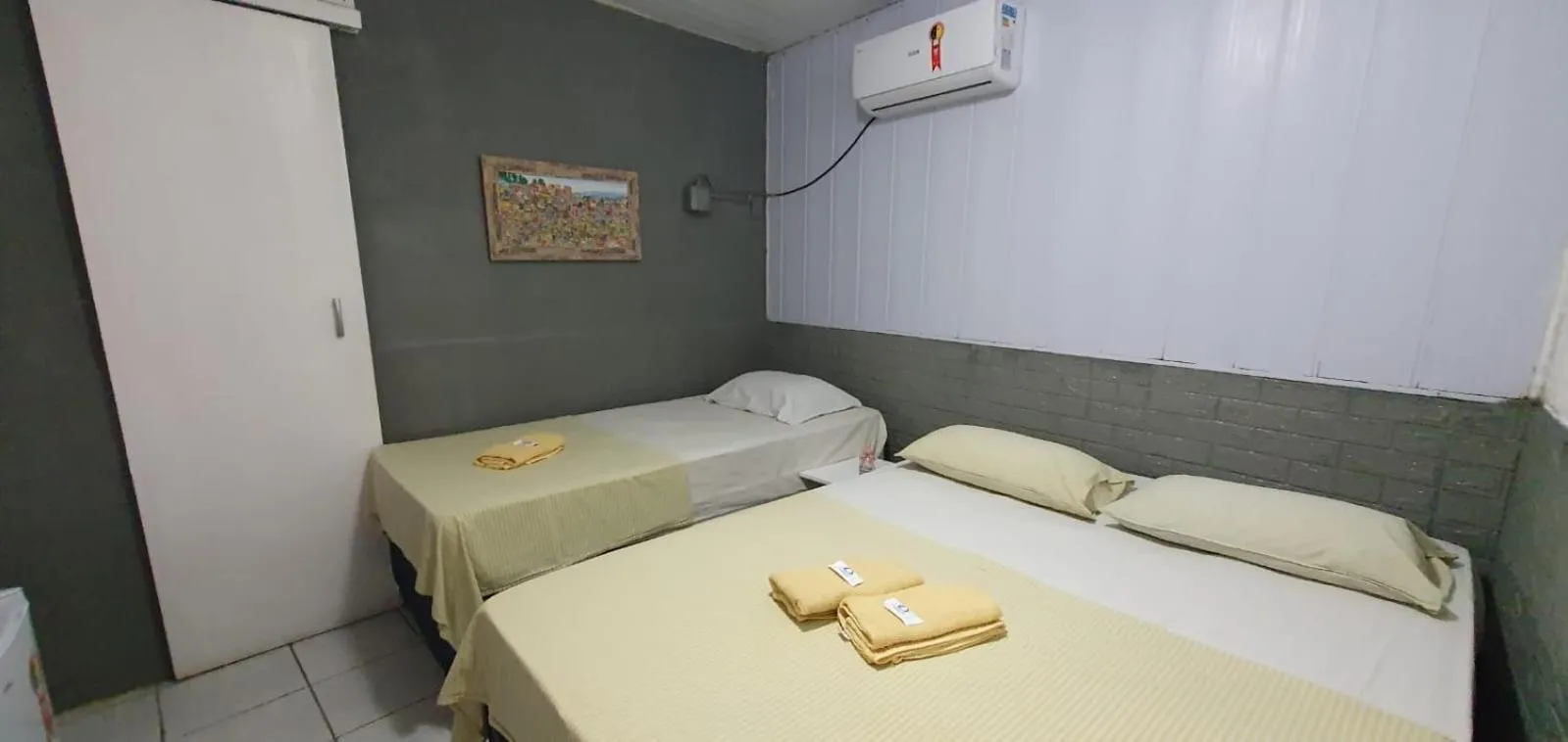 Bed in Casa Aeroporto Pousada