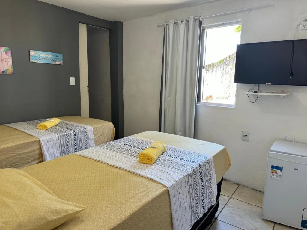 Bed in Casa Aeroporto Pousada