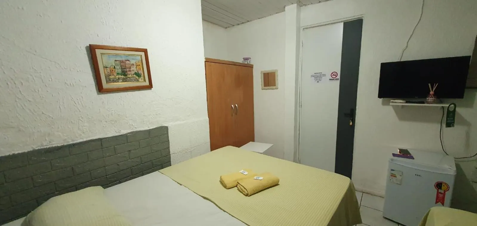 Bed in Casa Aeroporto Pousada