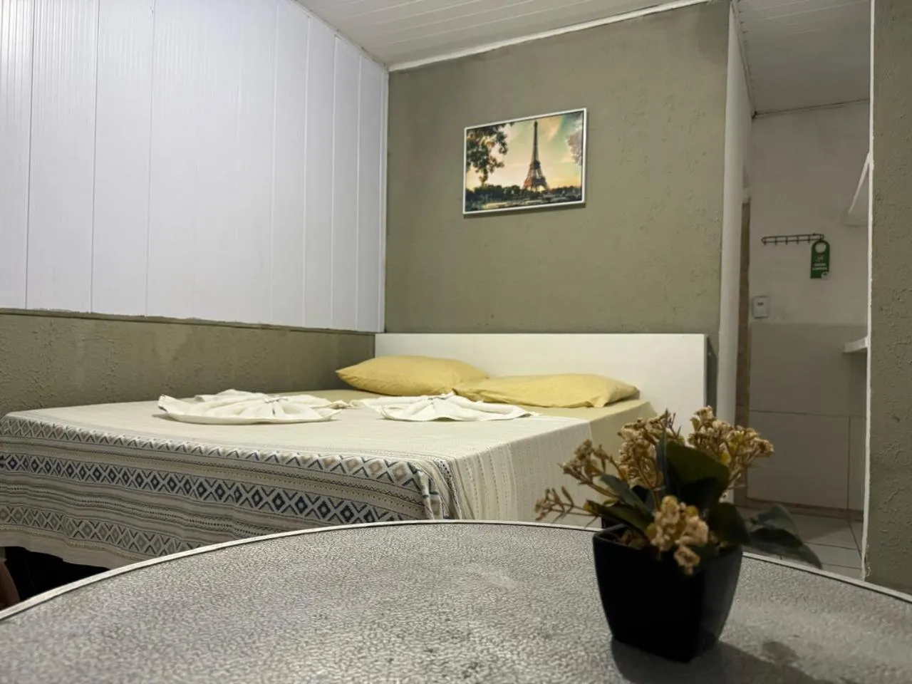 Bed in Casa Aeroporto Pousada