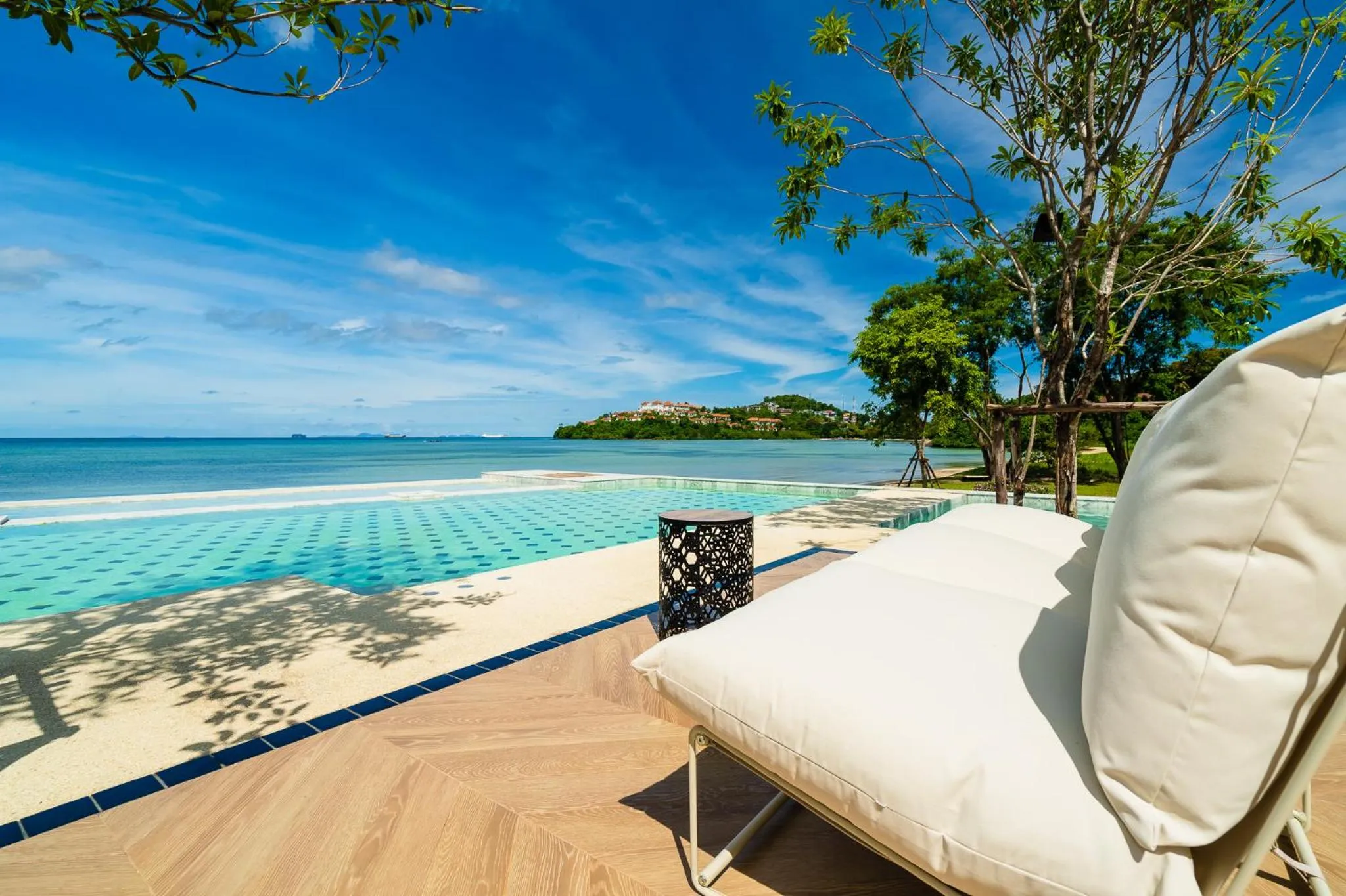 Pool view in Charcoal Panwa Beach Phuket