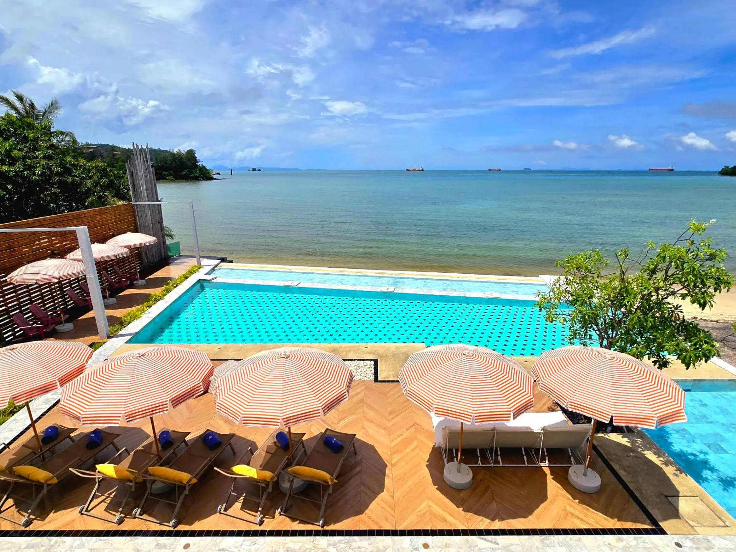 Sea view in Charcoal Panwa Beach Phuket