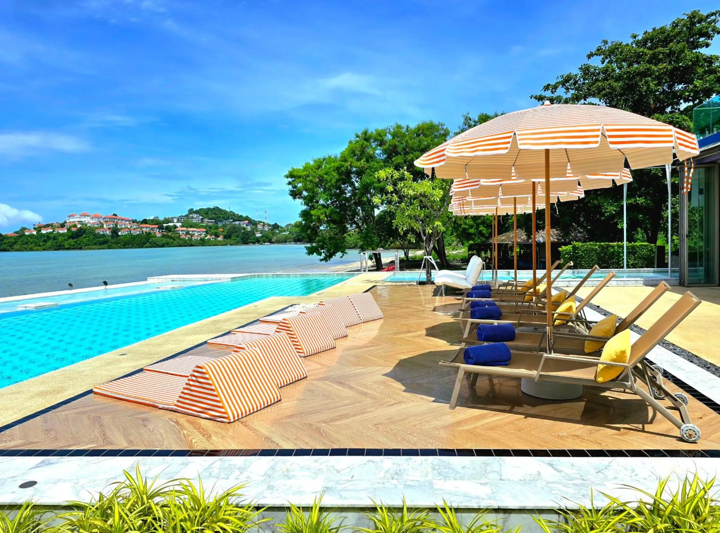 Swimming pool in Charcoal Panwa Beach Phuket