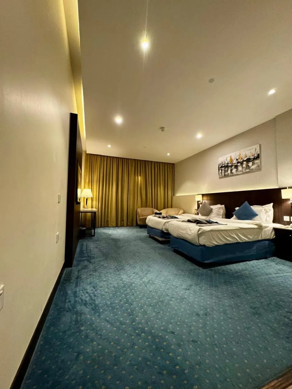 Bed in Coupard Hotel