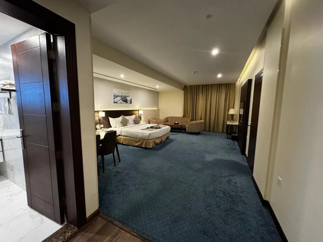 Bed in Coupard Hotel