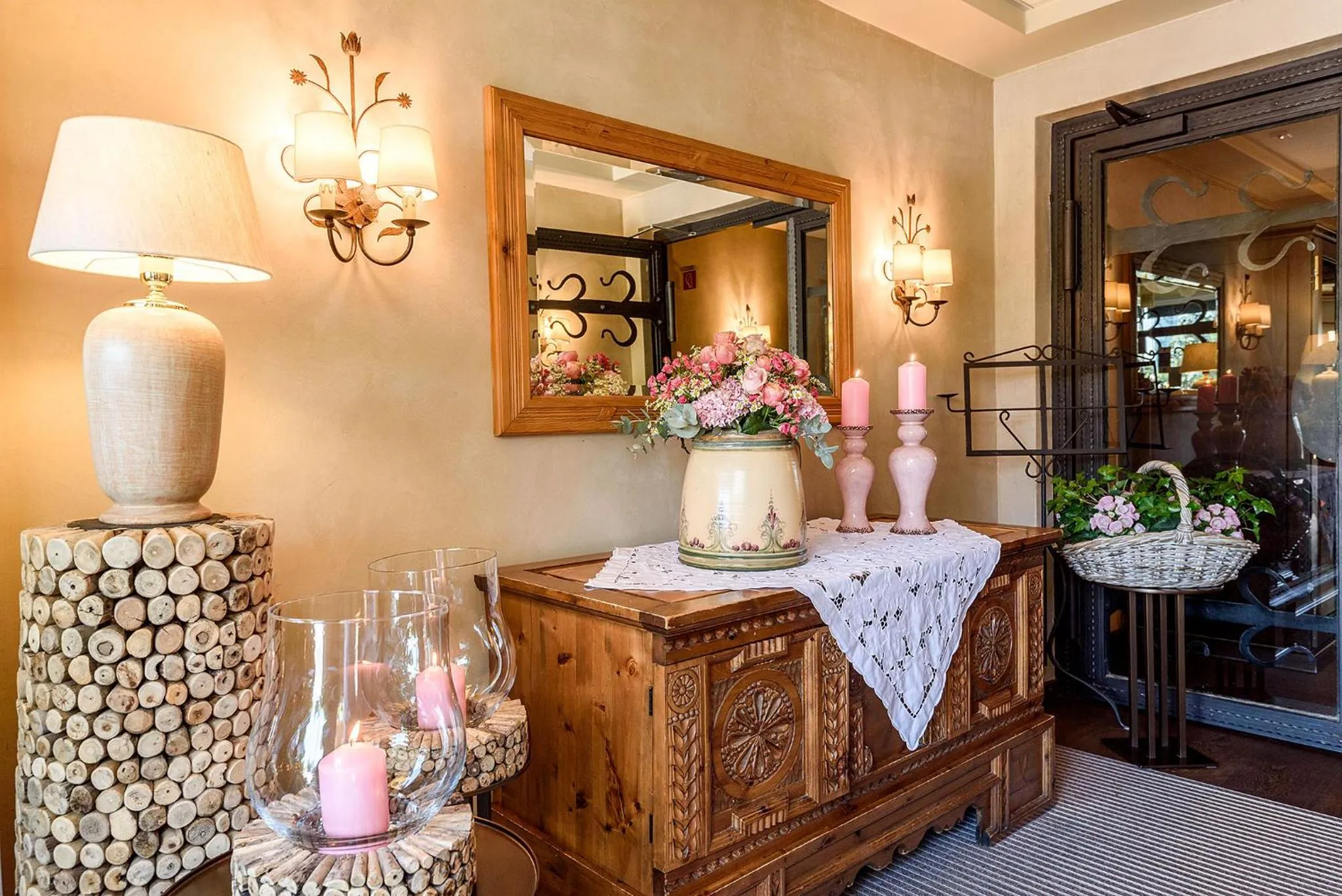 Decorative detail in Bauer Hotel und Restaurant