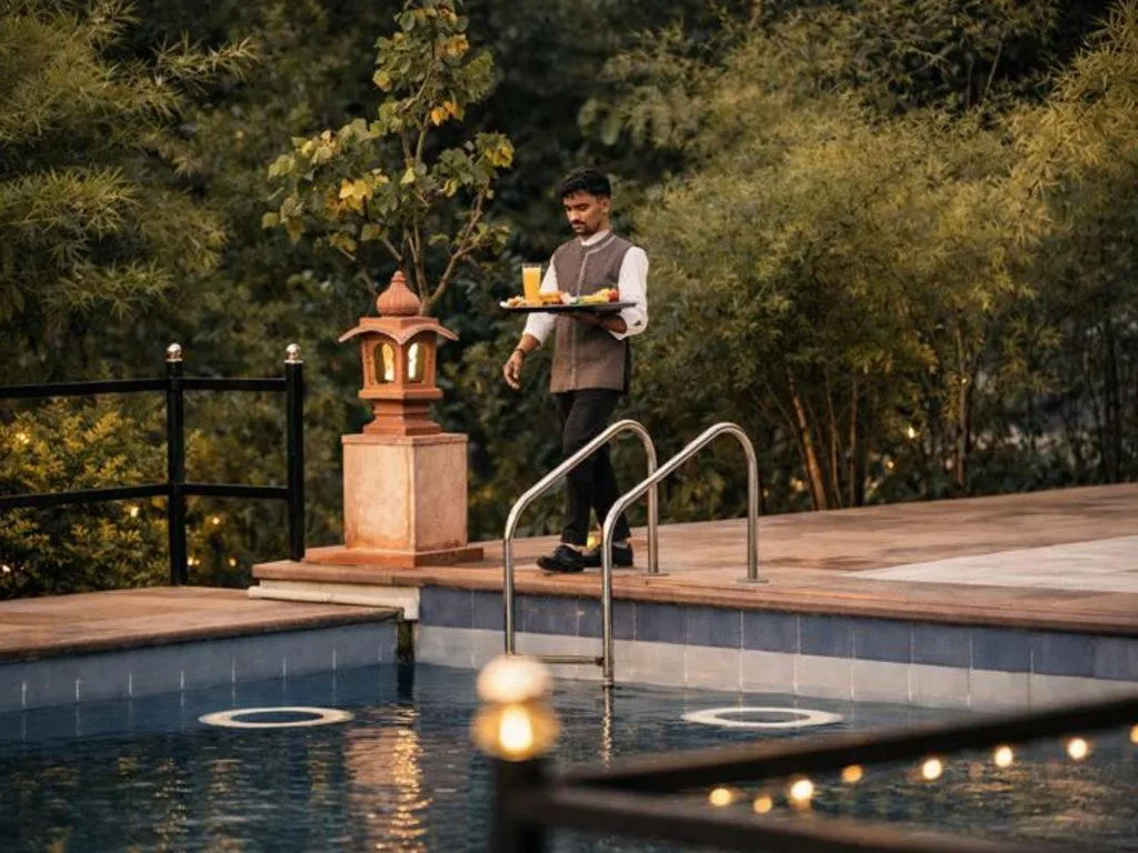 Swimming pool in The Sky Imperial Jungle Camp Resort