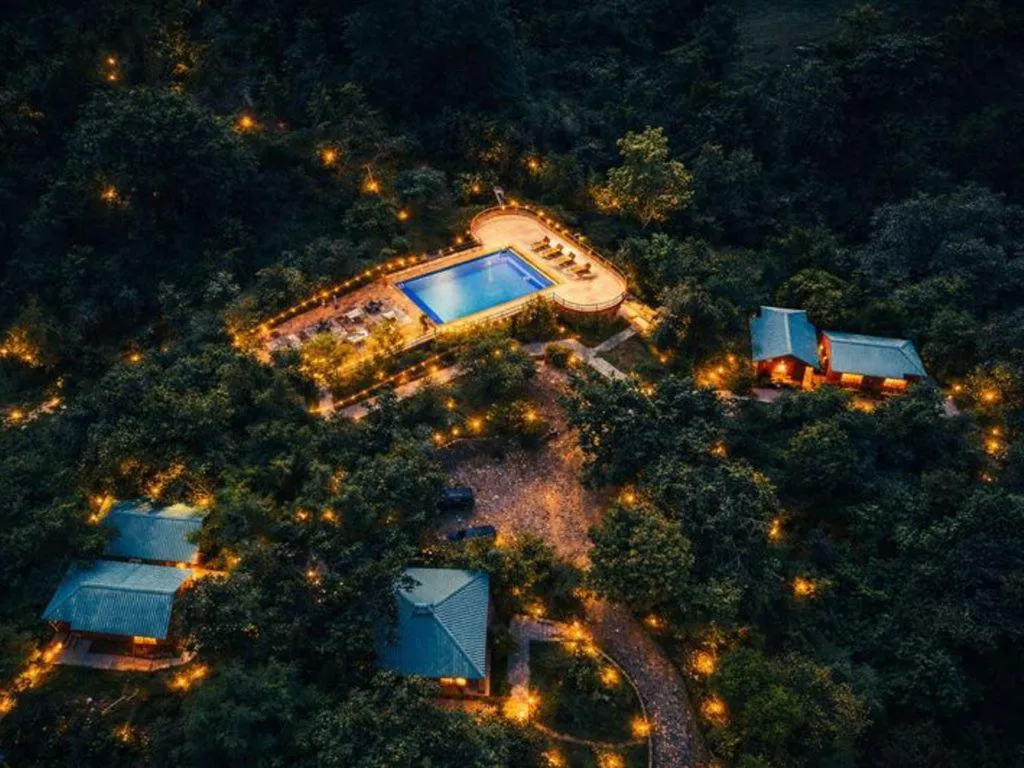 Property building in The Sky Imperial Jungle Camp Resort