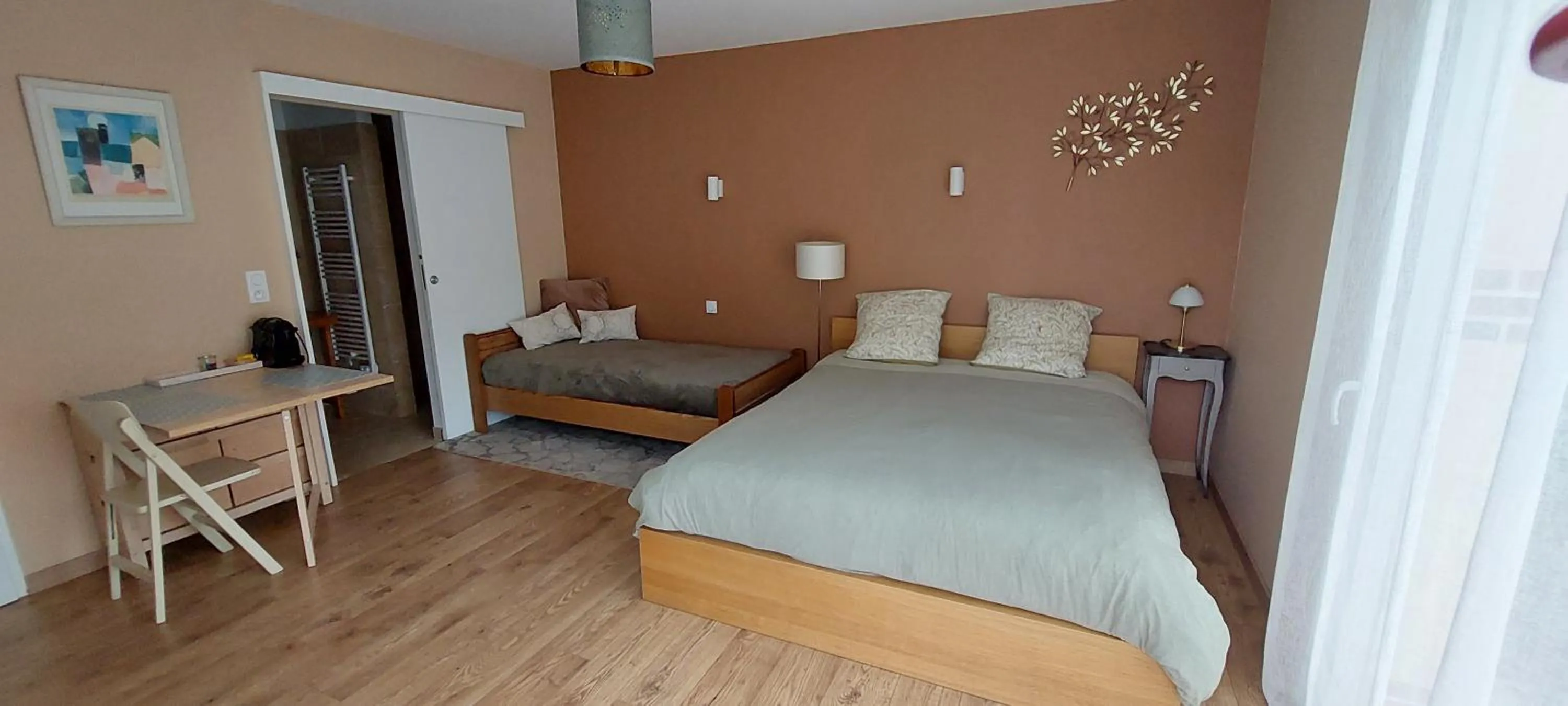 Triple Room with Garden View in Les Trois Provinces