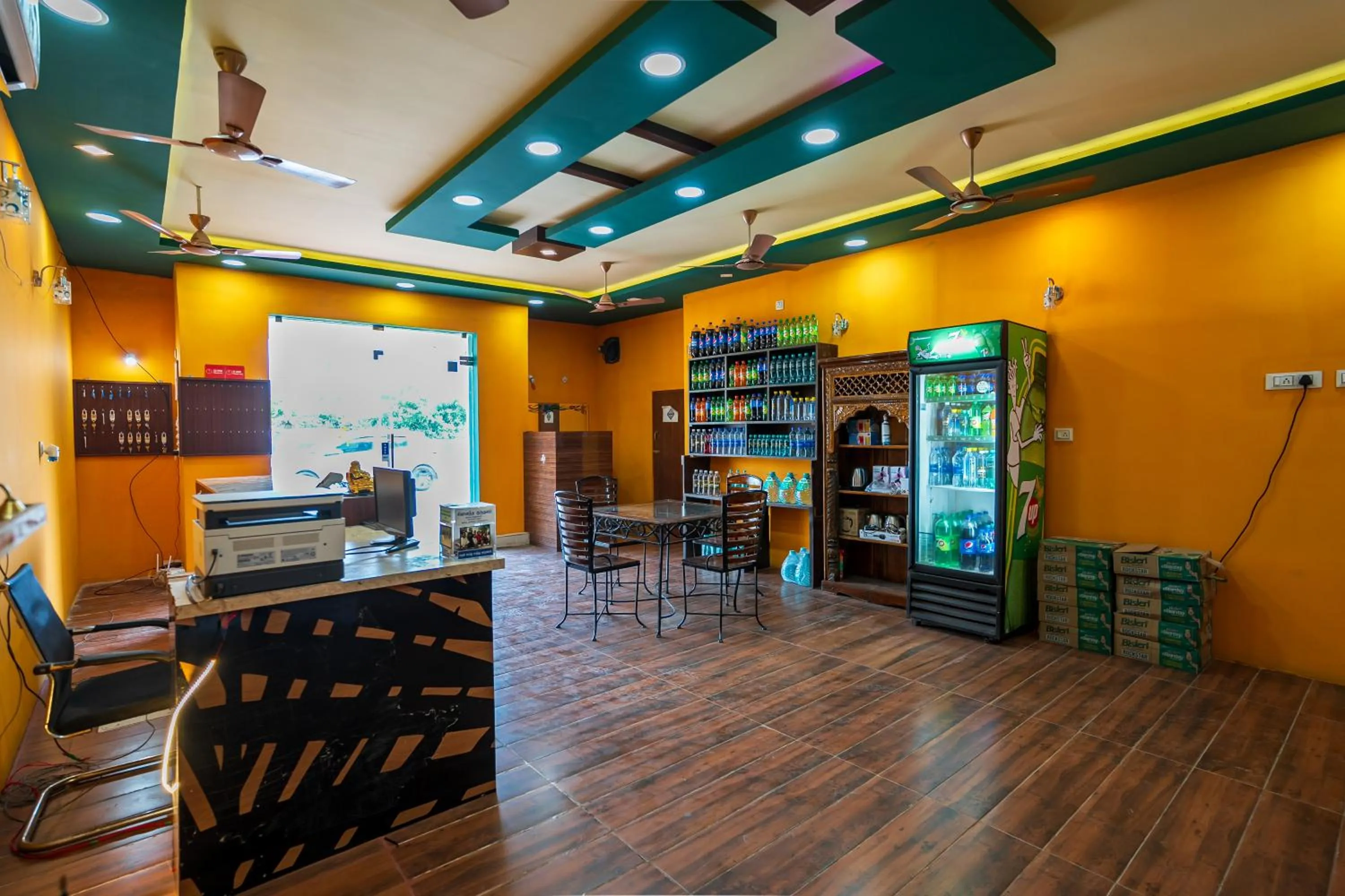 Lobby or reception in La Courtyard