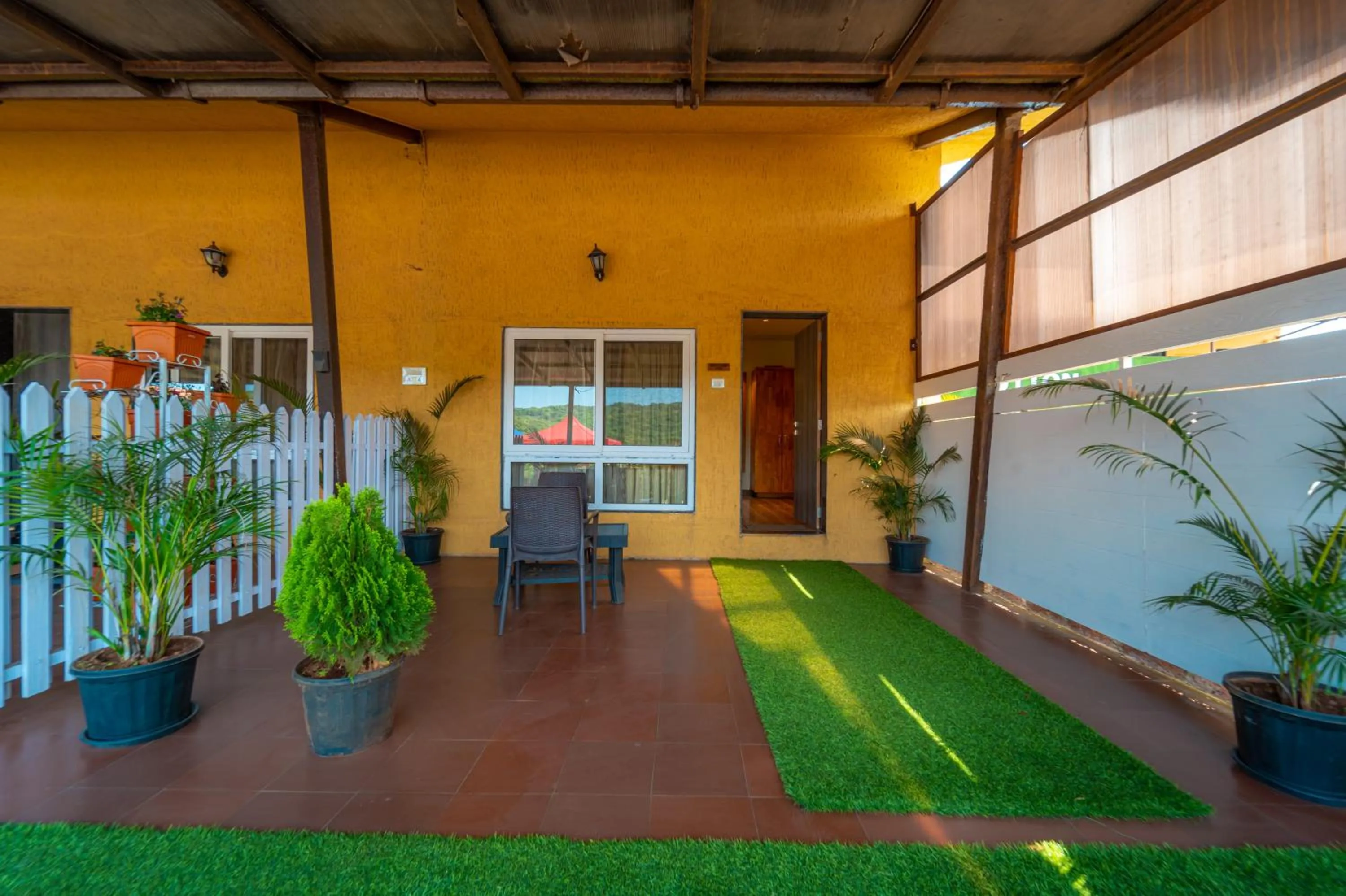 Property building in Red Button Resort