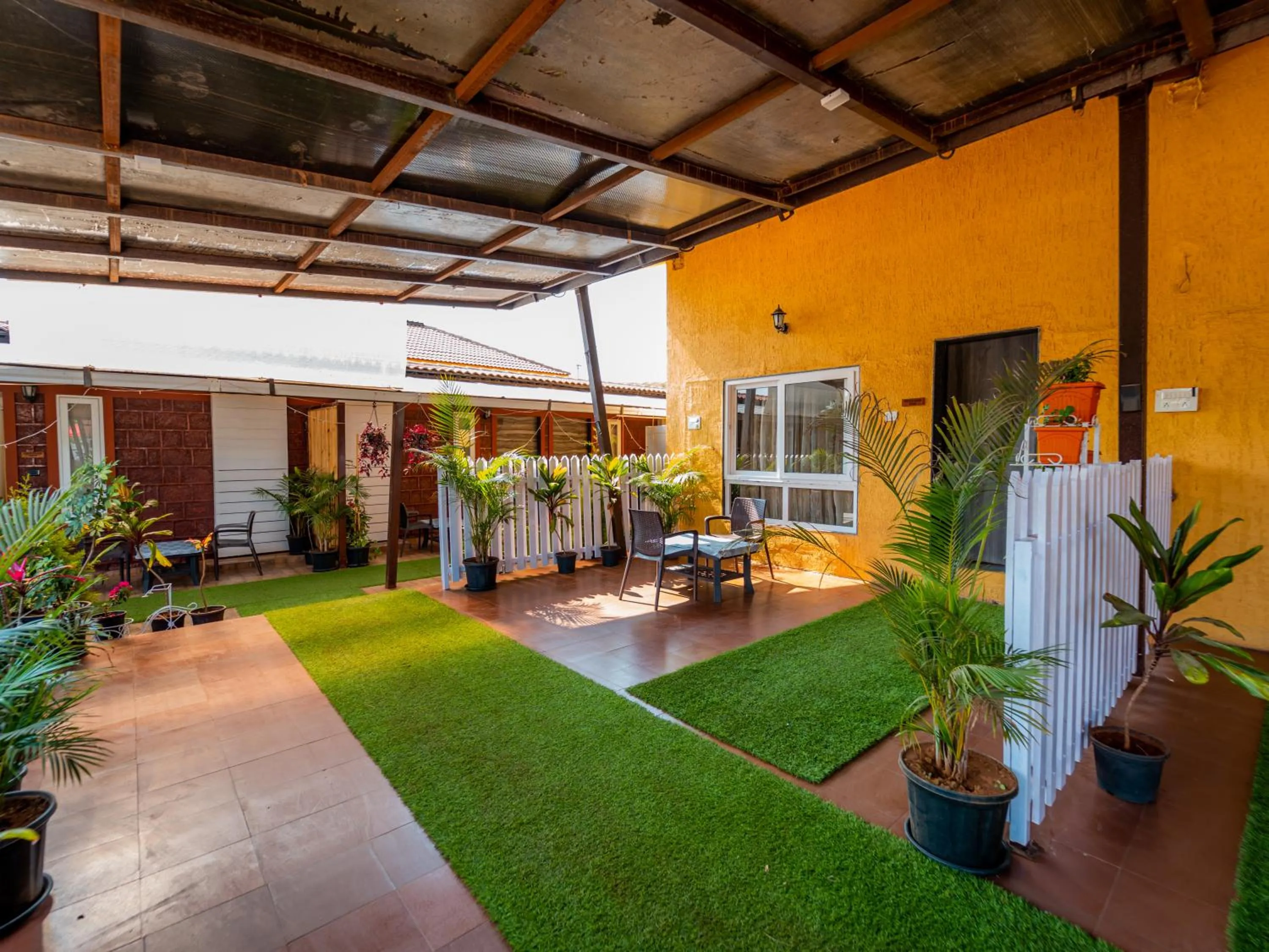 Property building in Red Button Resort