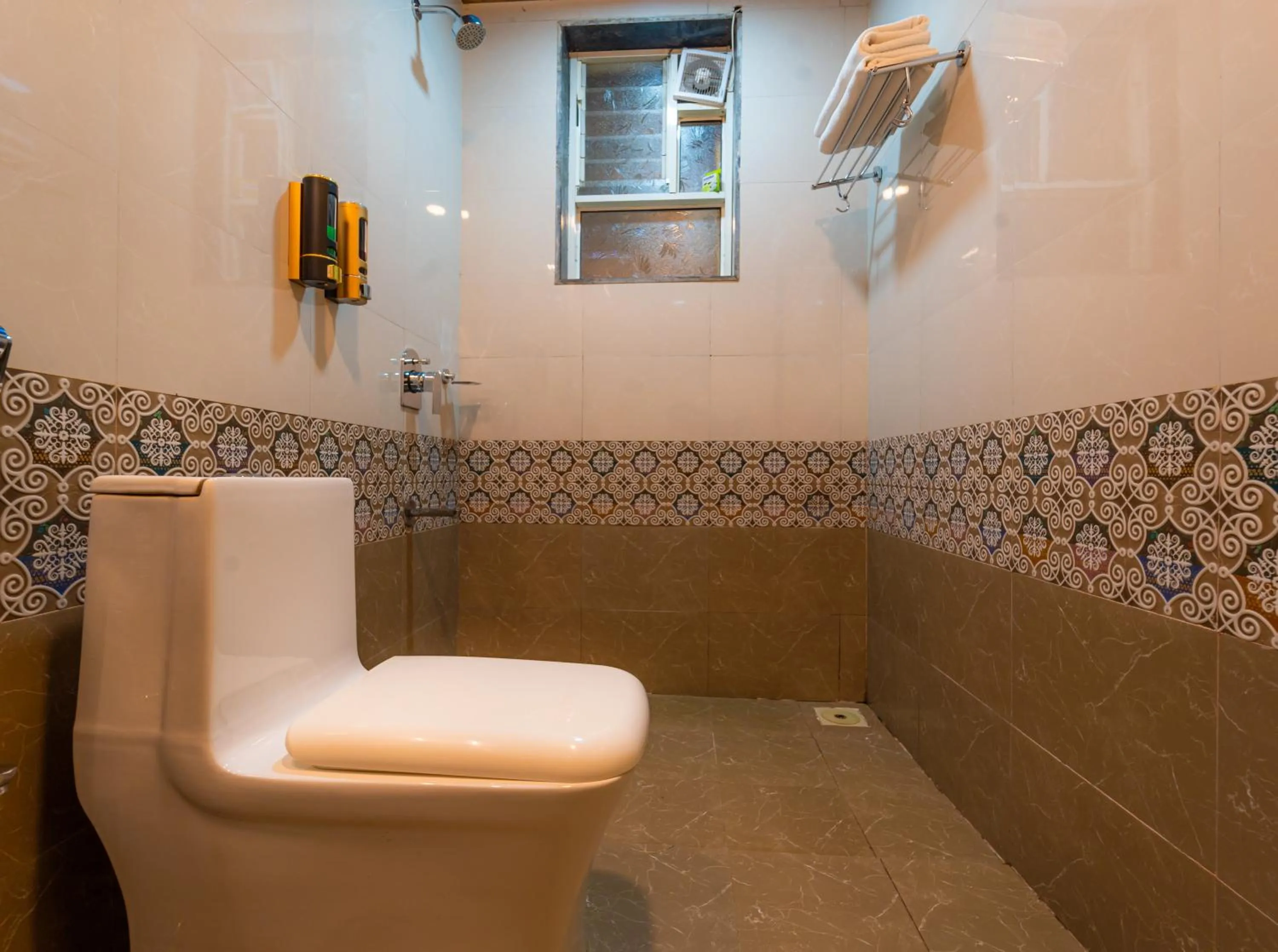 Shower in Red Button Resort