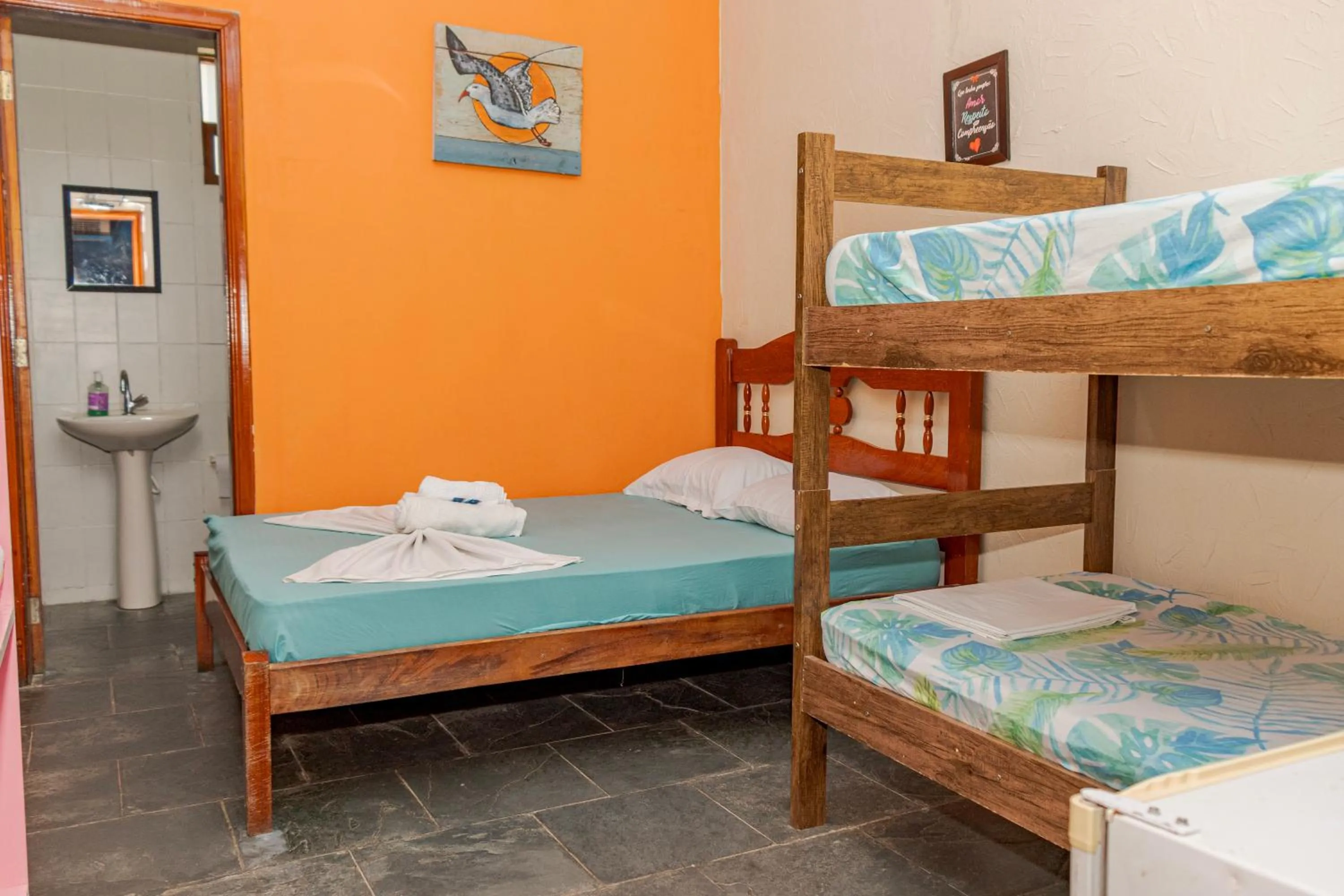 Bedroom, Bed in Pousada Chalé do Beija Flor