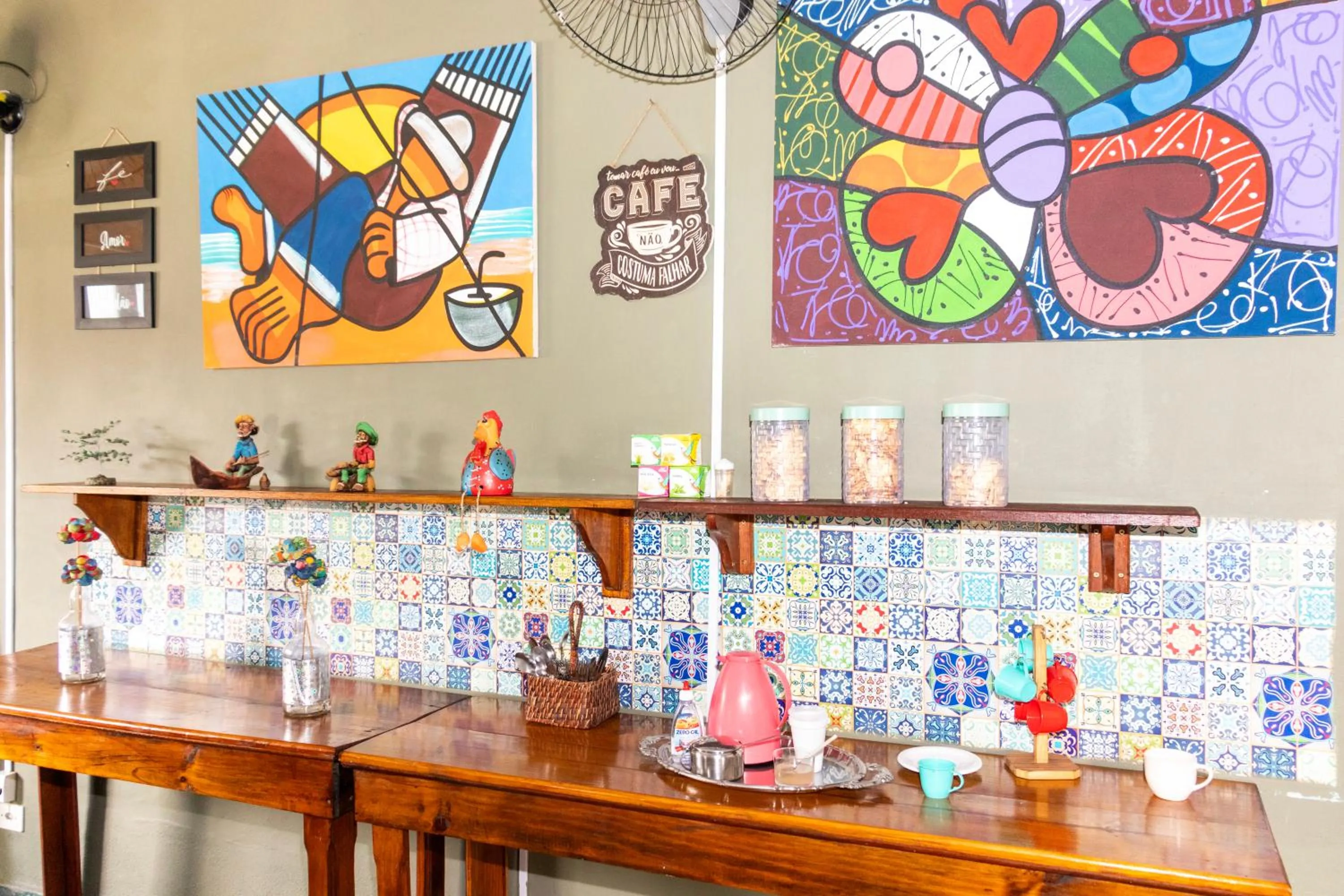 Restaurant/places to eat in Pousada Chalé do Beija Flor