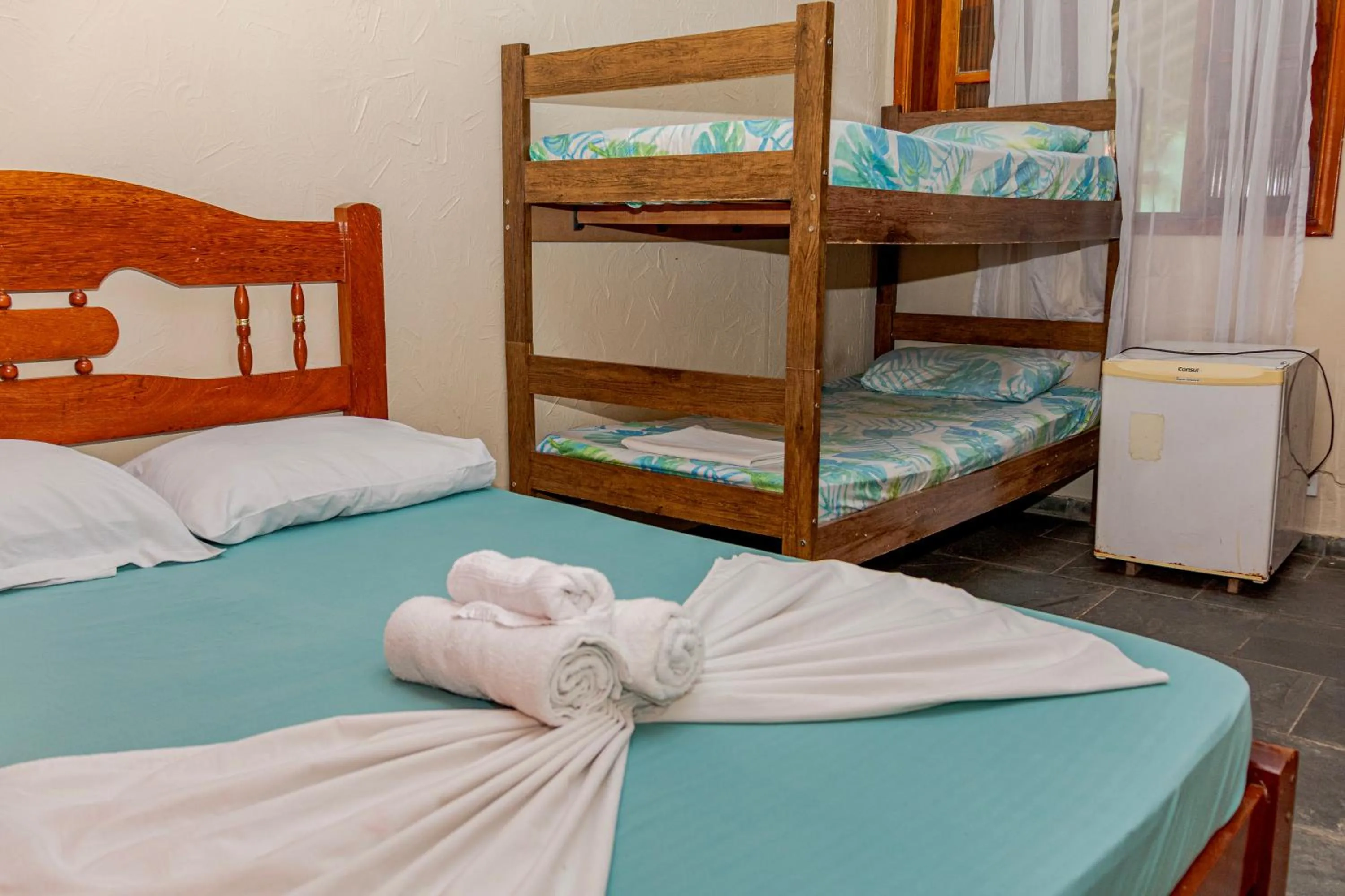 Bedroom, Bed in Pousada Chalé do Beija Flor