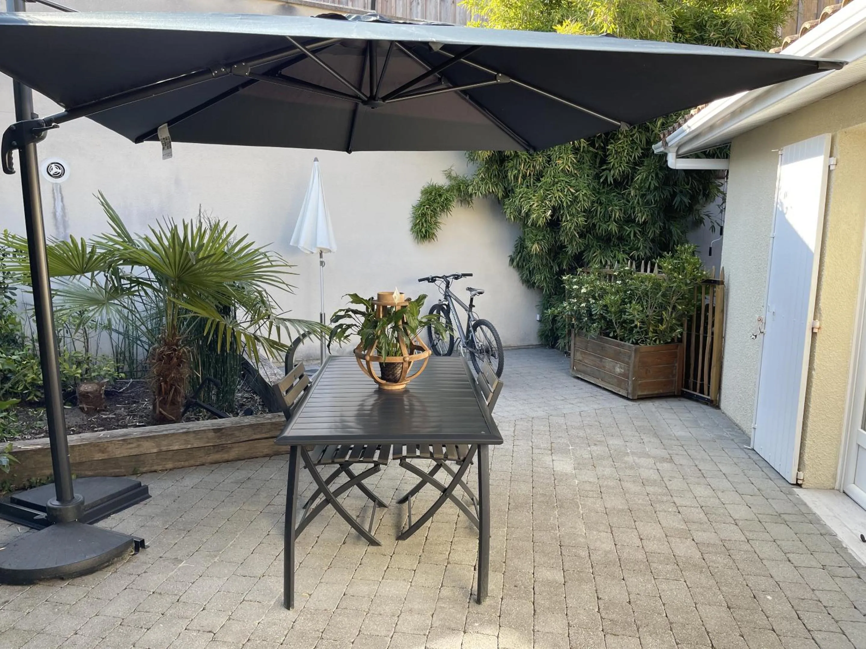 Patio in Le Studio de Noreda