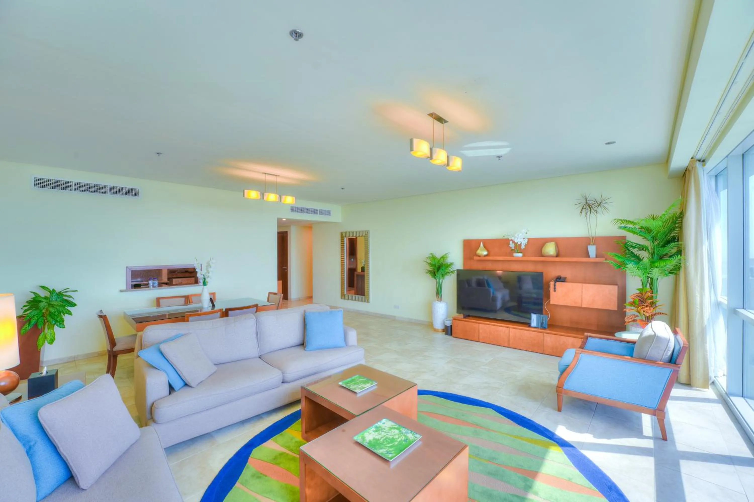 Living room in Blue Beach Tower The Walk JBR