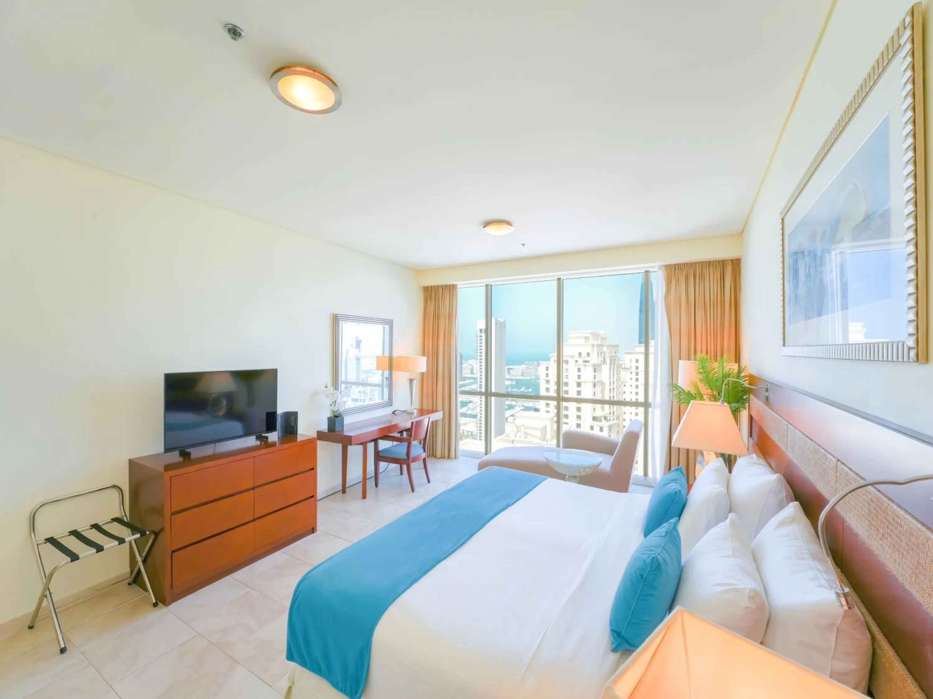 Bed in Blue Beach Tower The Walk JBR