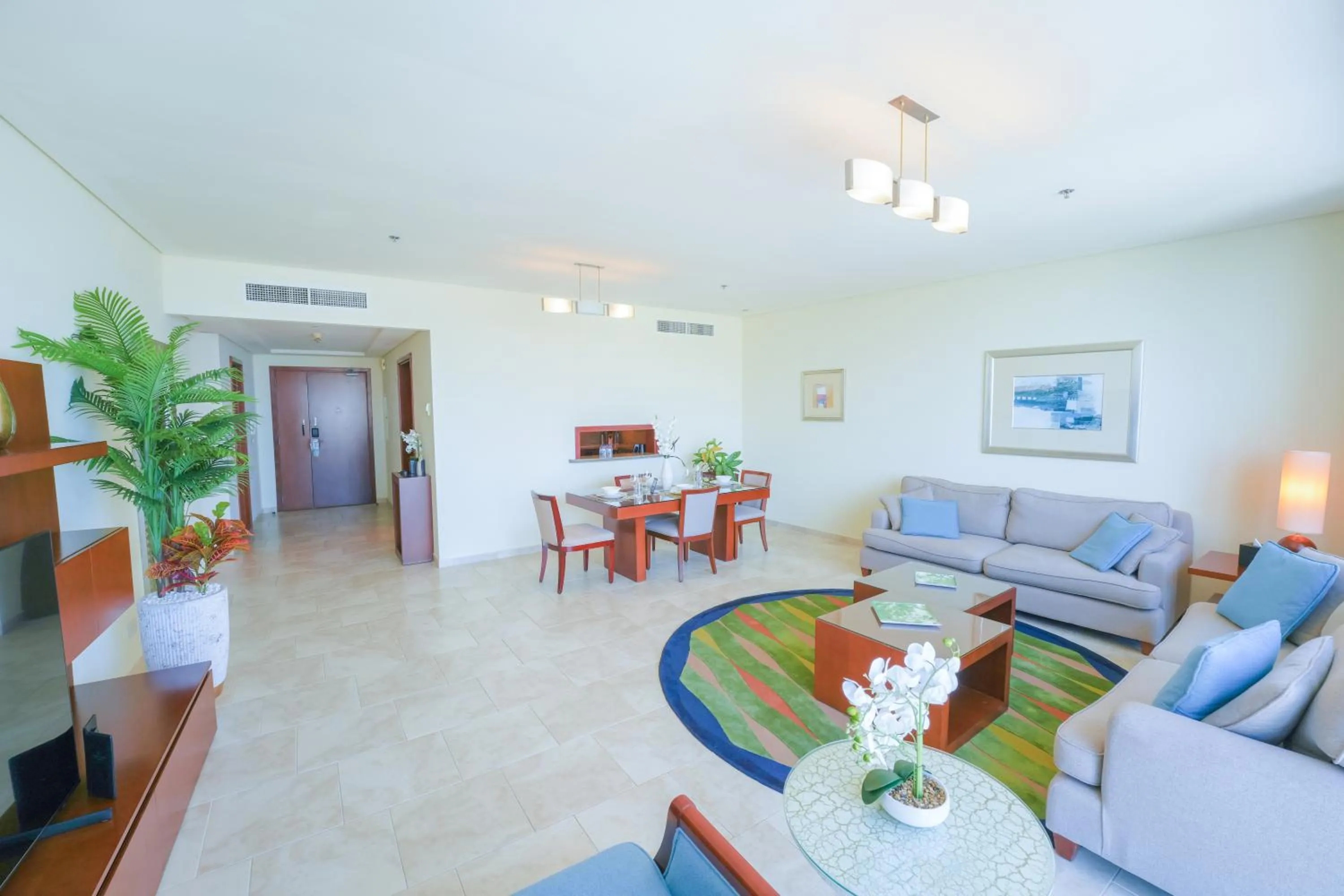 Living room in Blue Beach Tower The Walk JBR