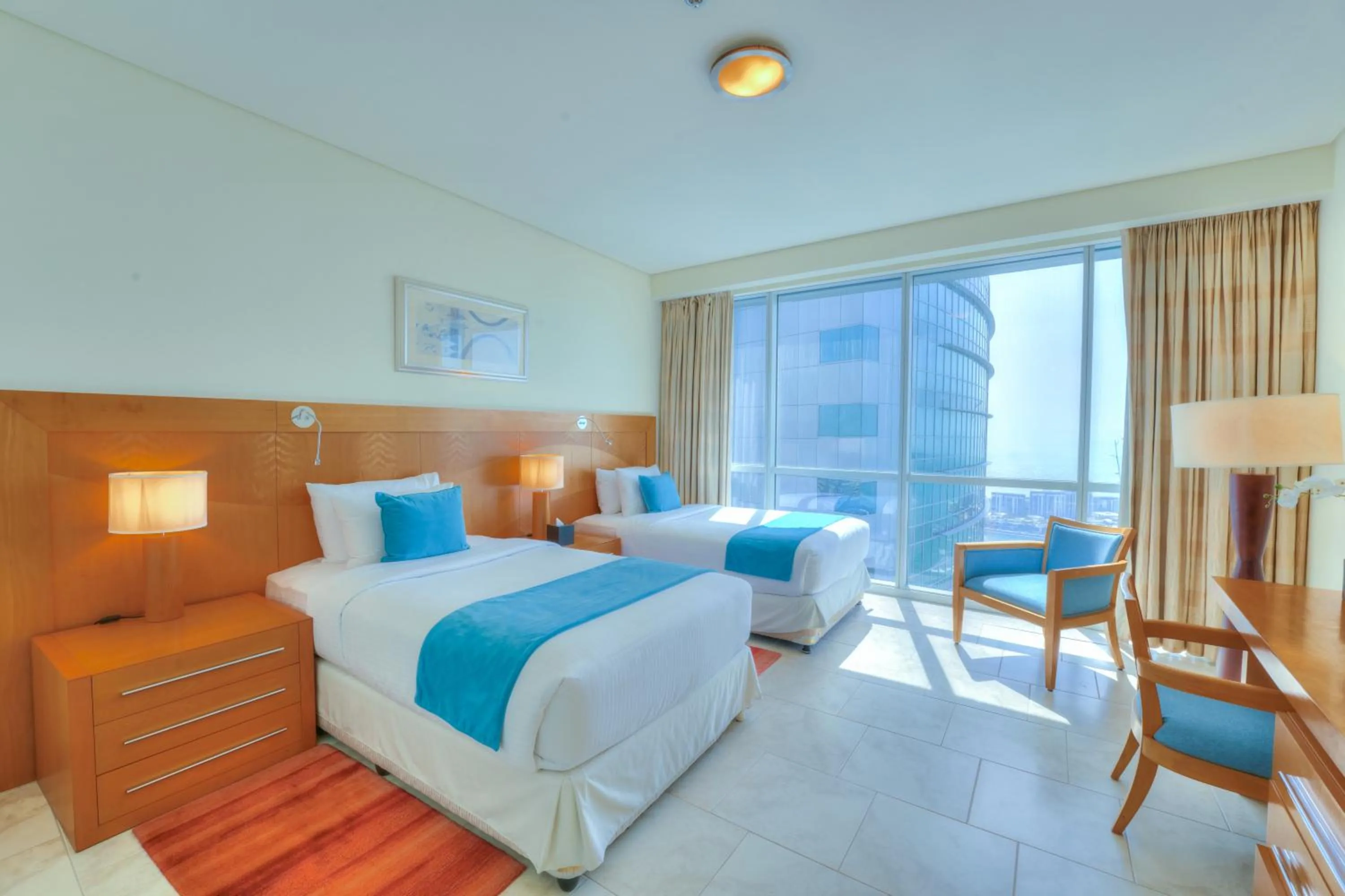 Bed in Blue Beach Tower The Walk JBR