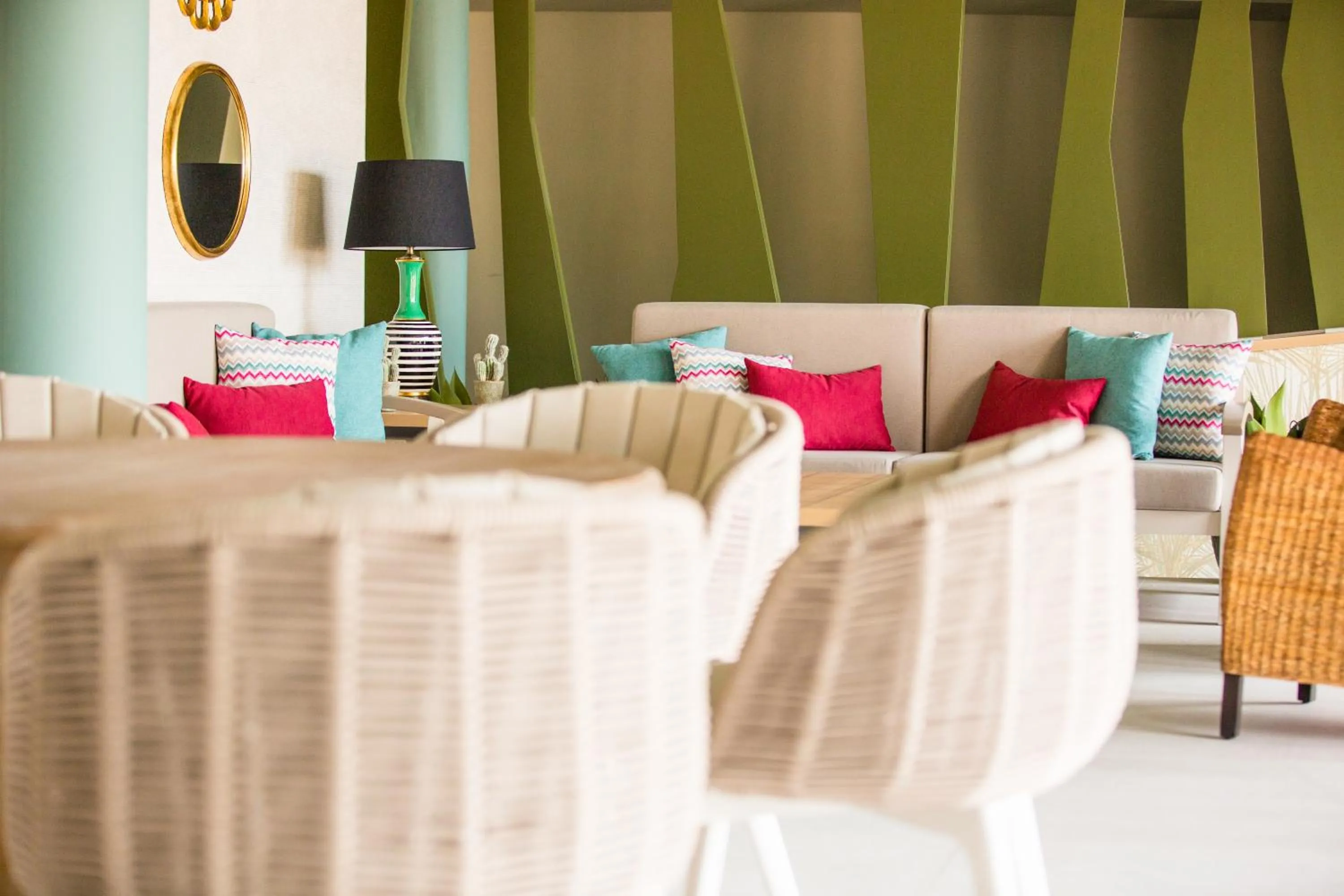 Lobby or reception in Amadores Beach Apartments