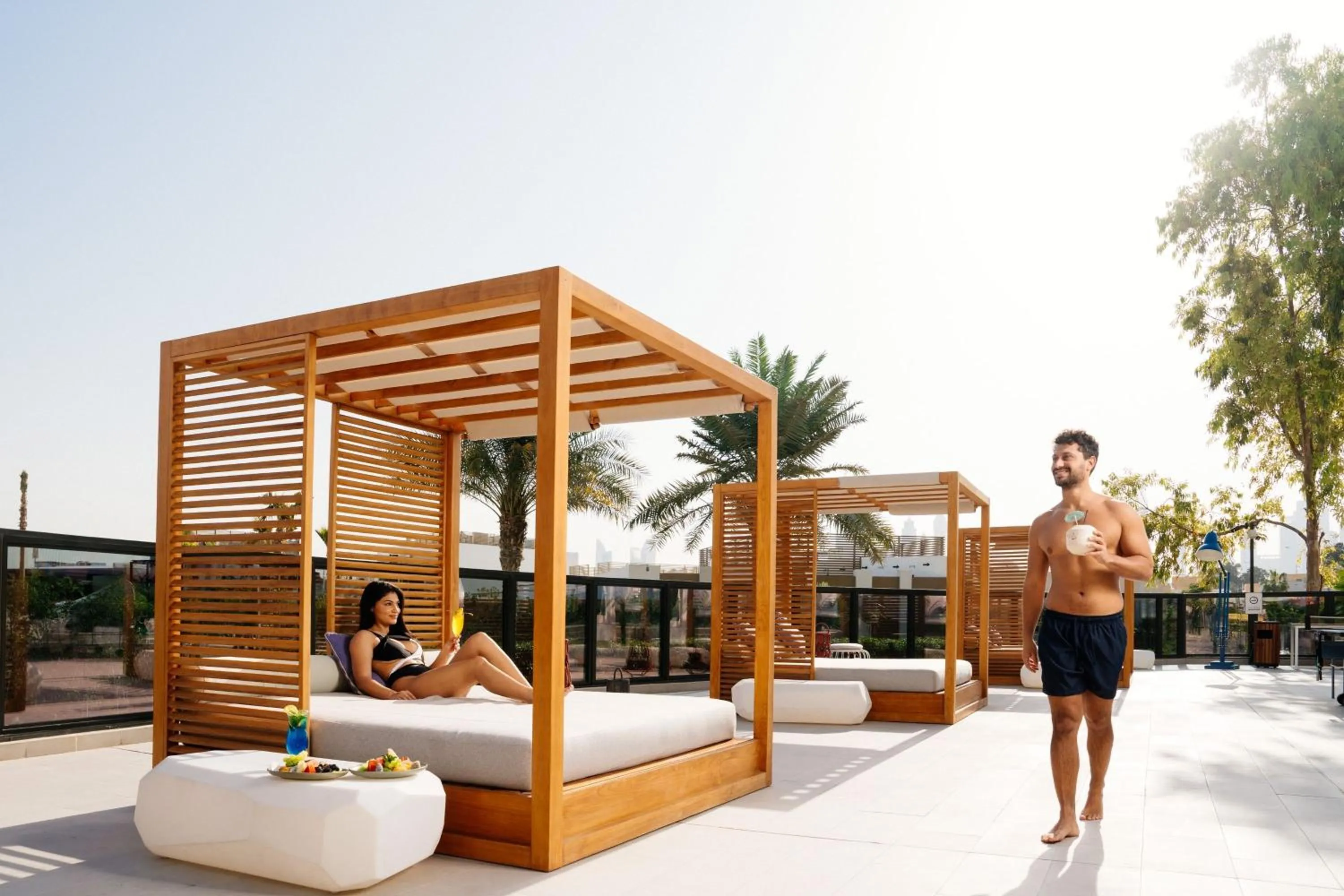 Swimming pool in Rove La Mer Beach, Jumeirah
