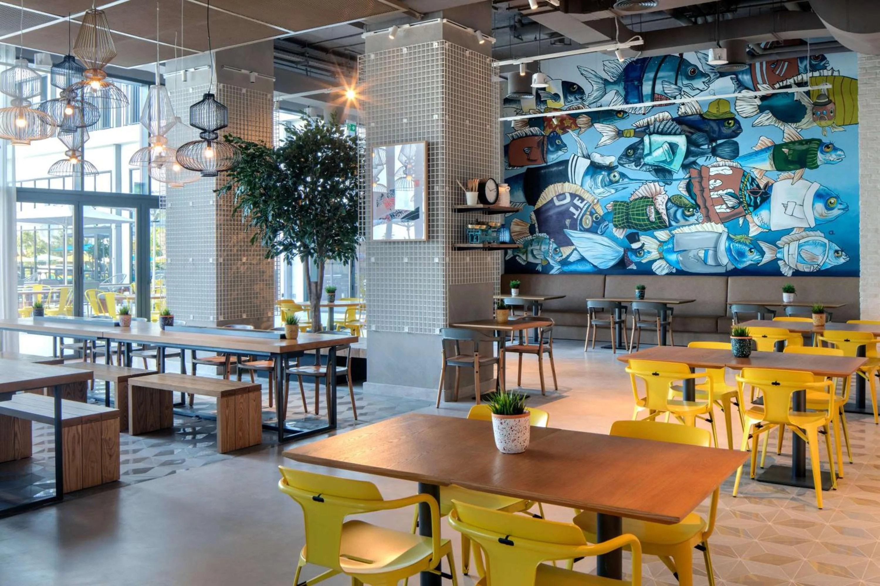 Property building in Rove La Mer Beach, Jumeirah