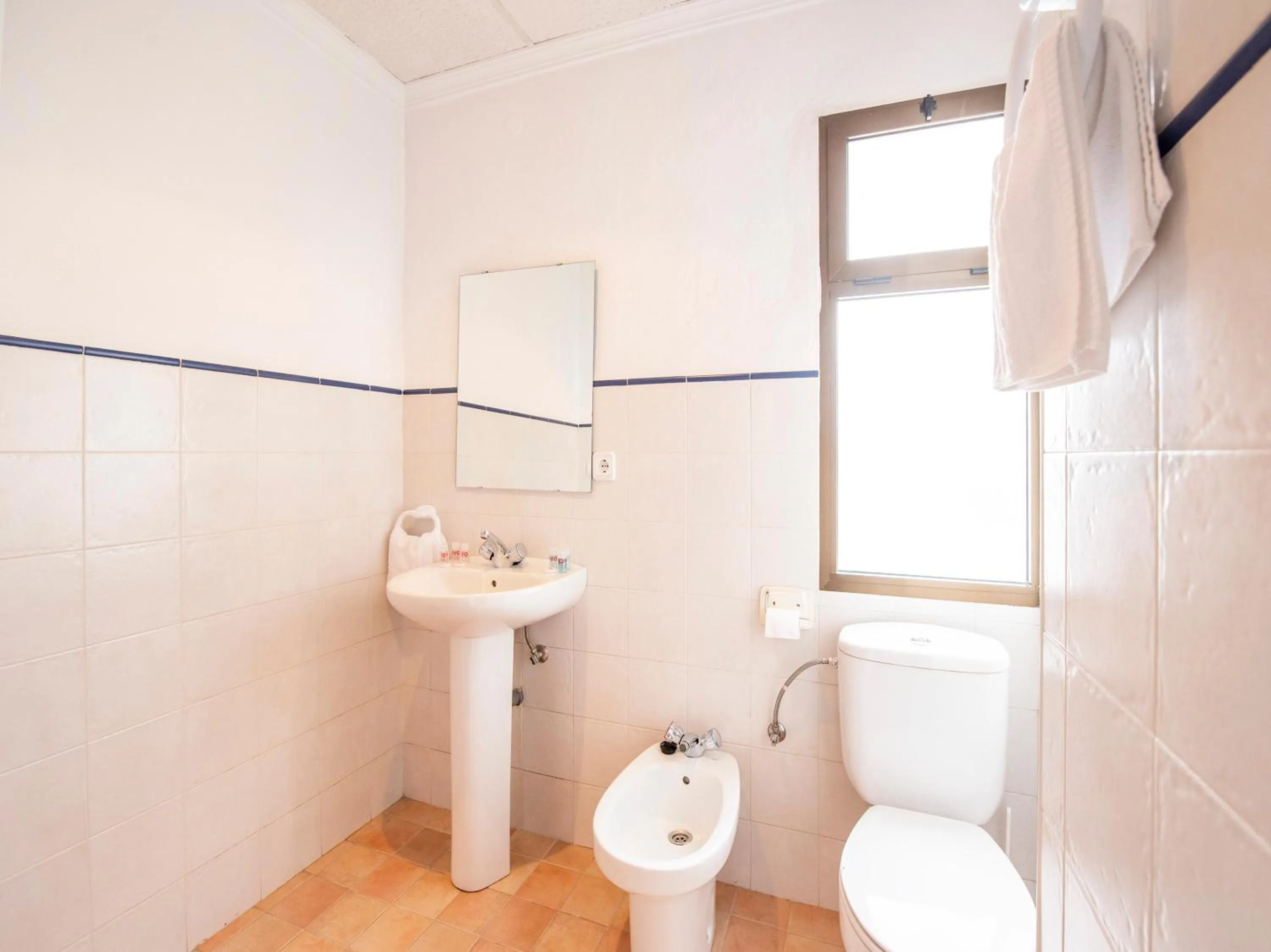 Bathroom in Hostal Santiago