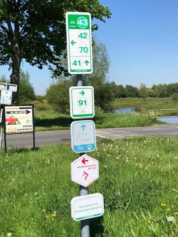 Natural landscape in B&B 't Mjeels Pierke