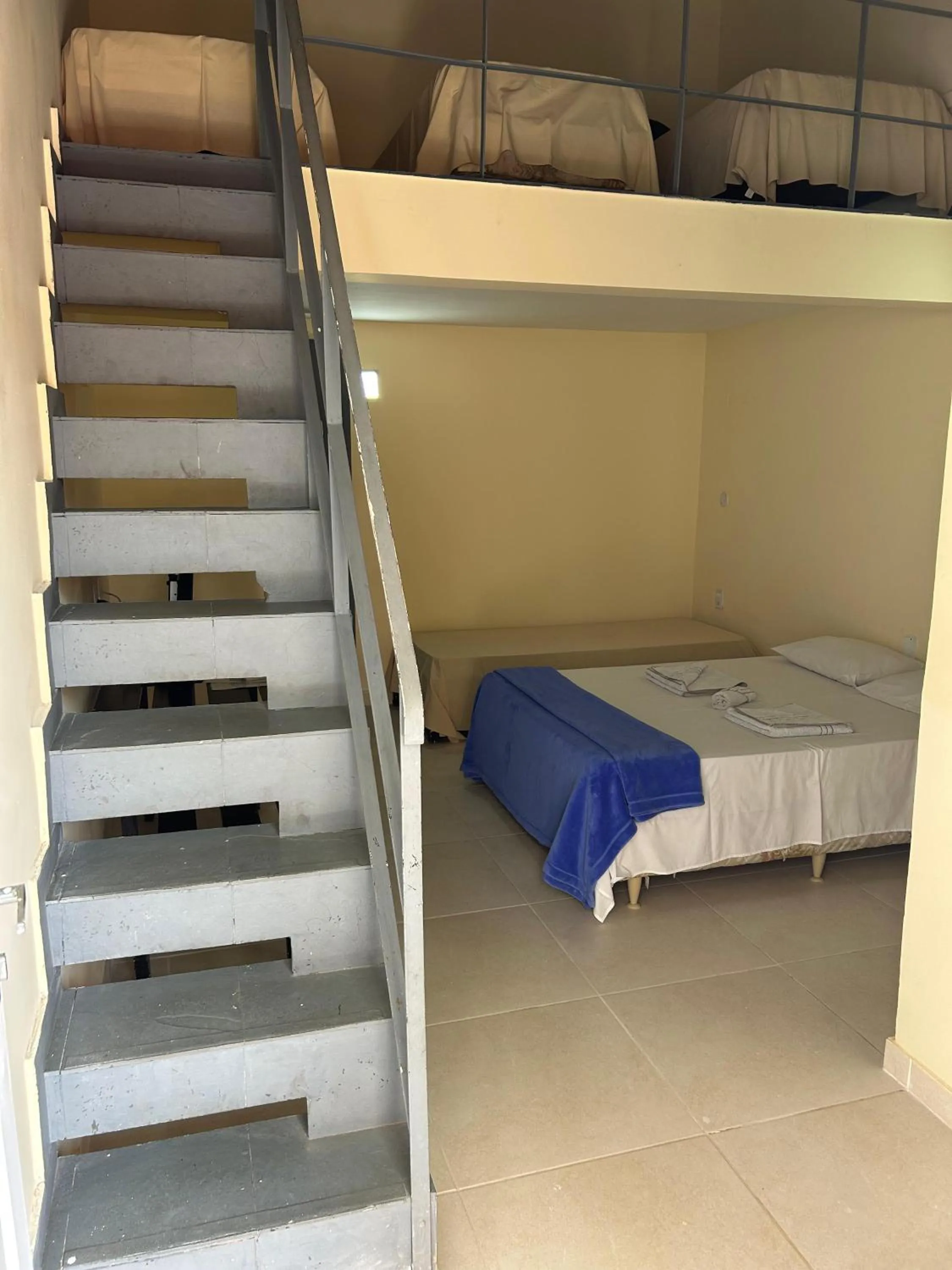 Bed in Villa Solarium Pousada