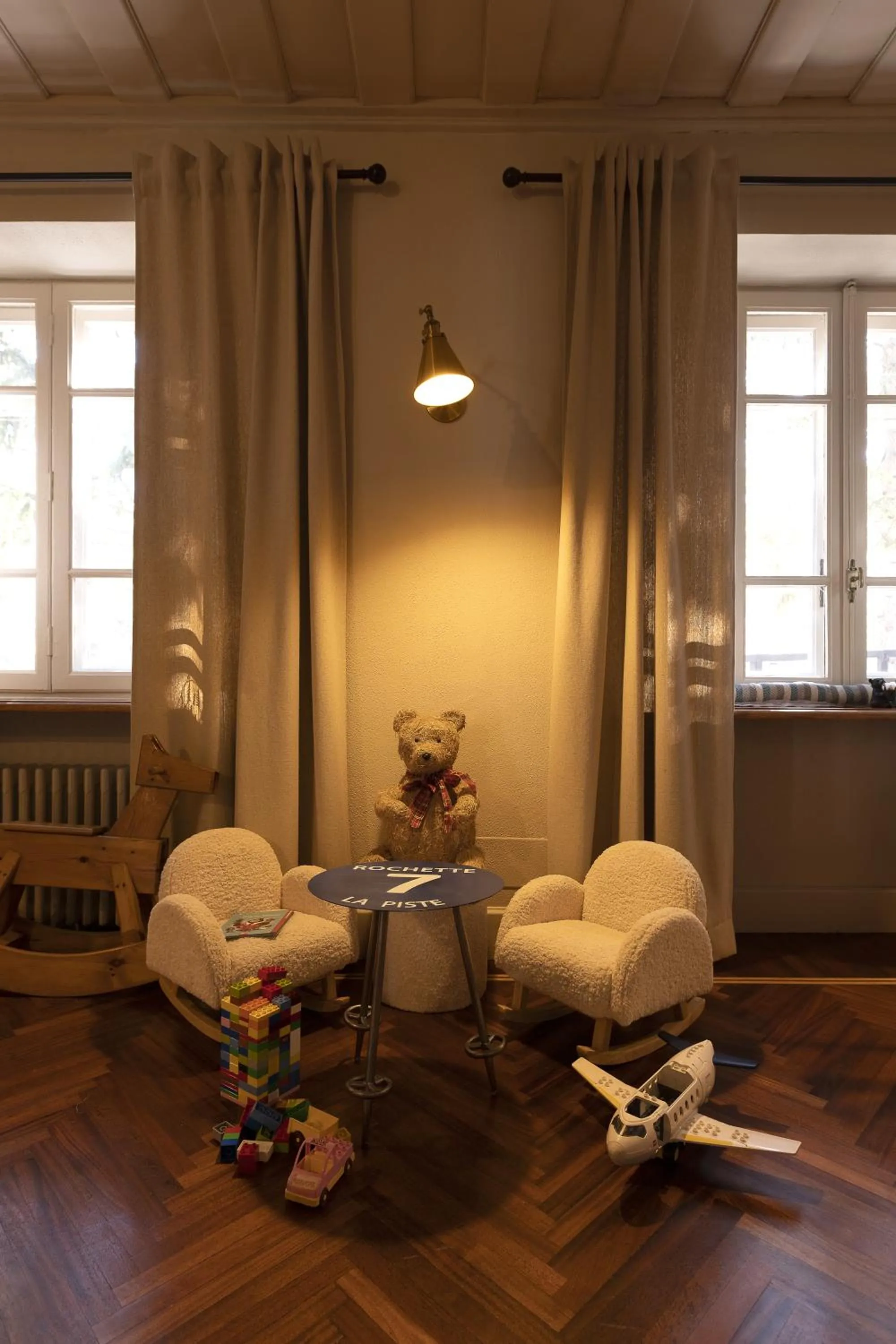 Living room in Aparthotel Claviere