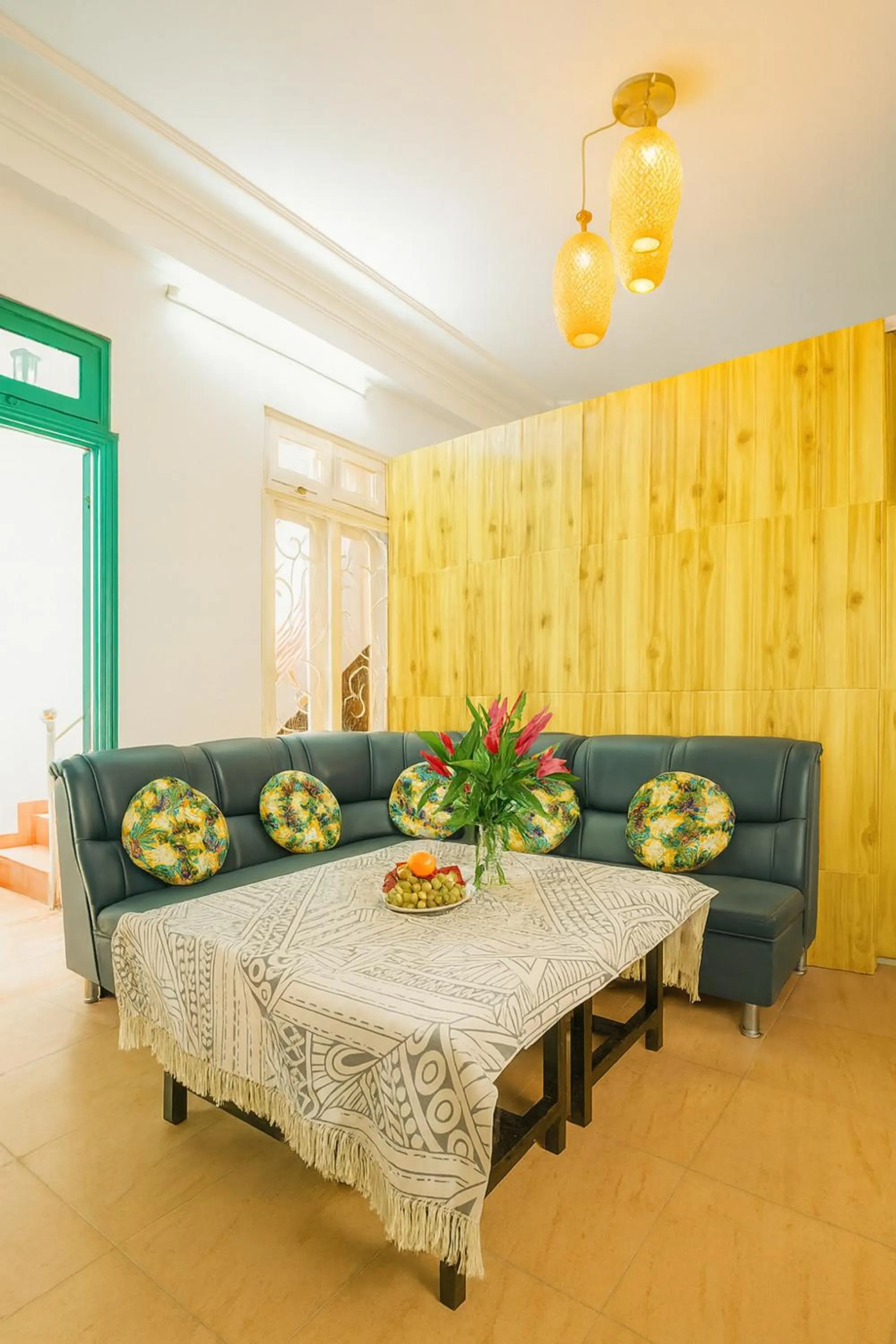 Seating area in Gia Hân Hotel