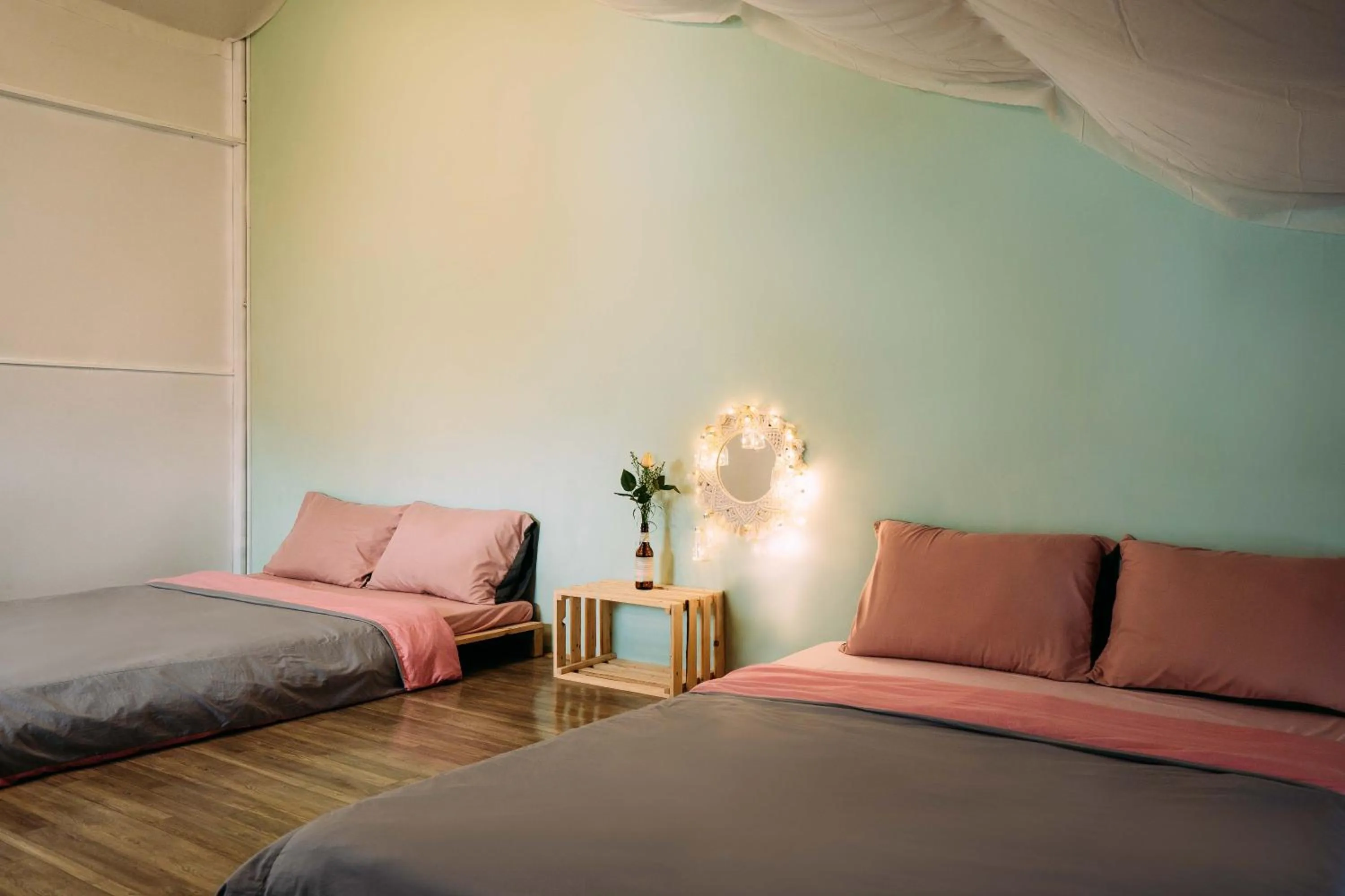 Bed in Gia Hân Hotel