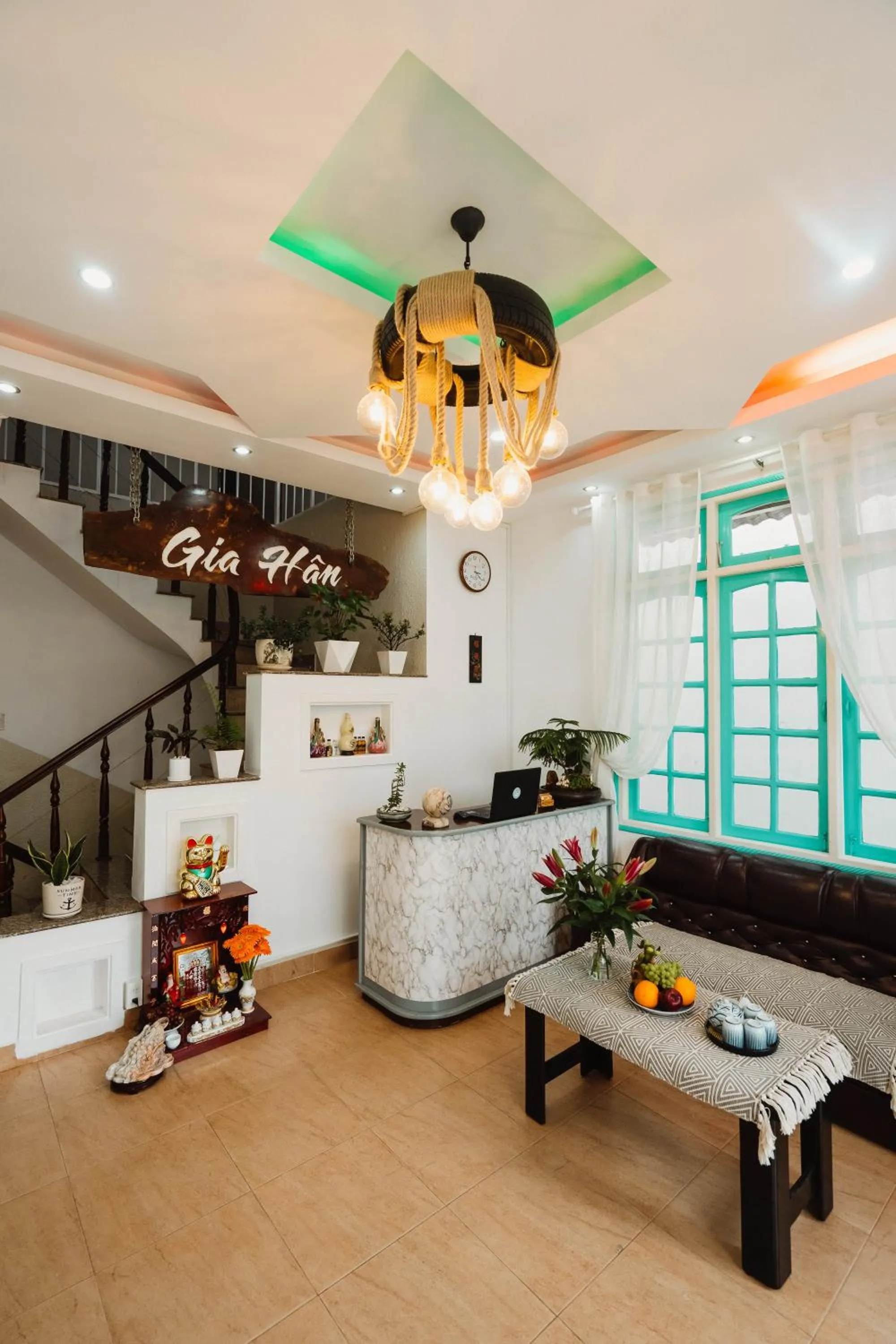 Lobby or reception in Gia Hân Hotel