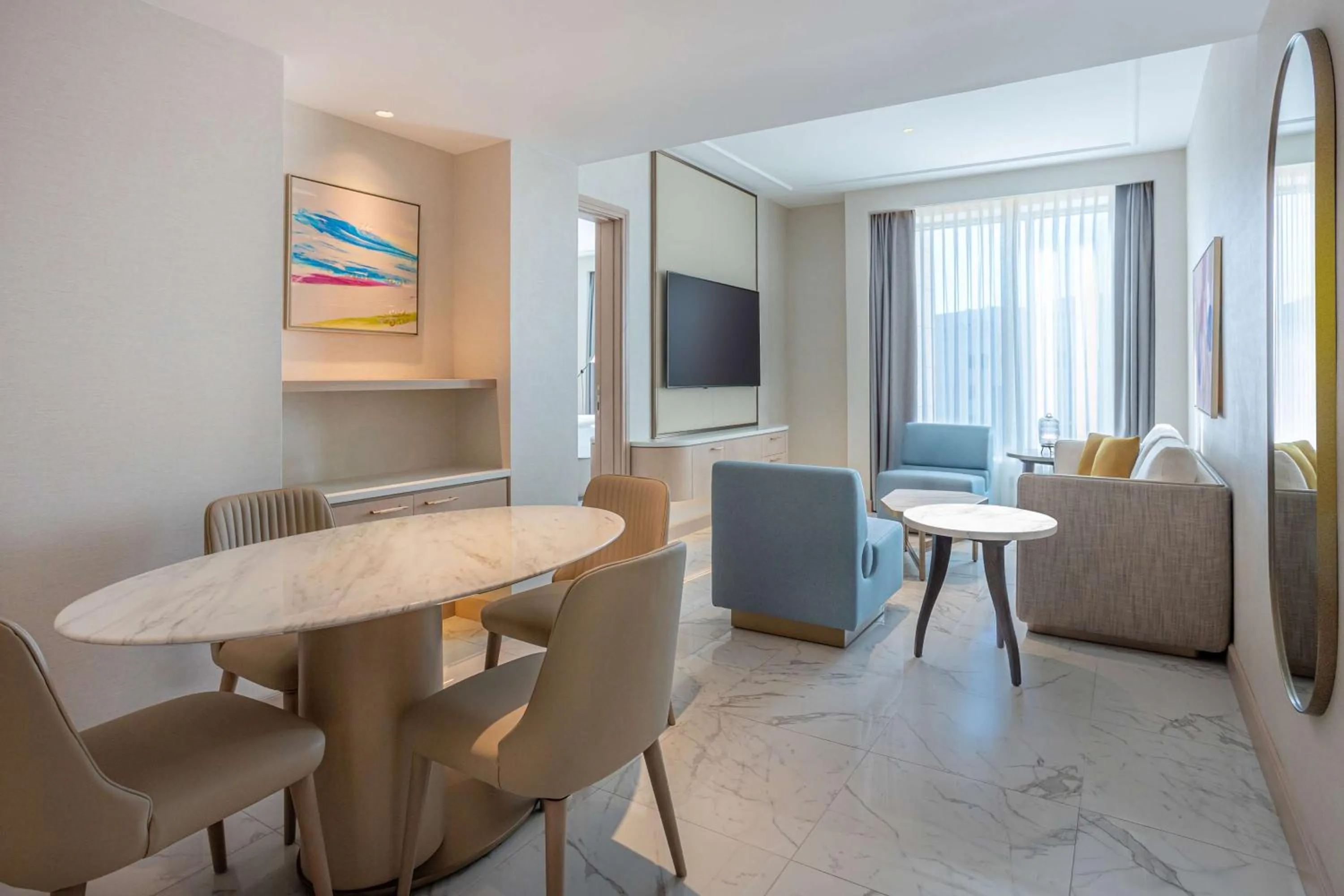 Living room in Kempinski Hotel Amman