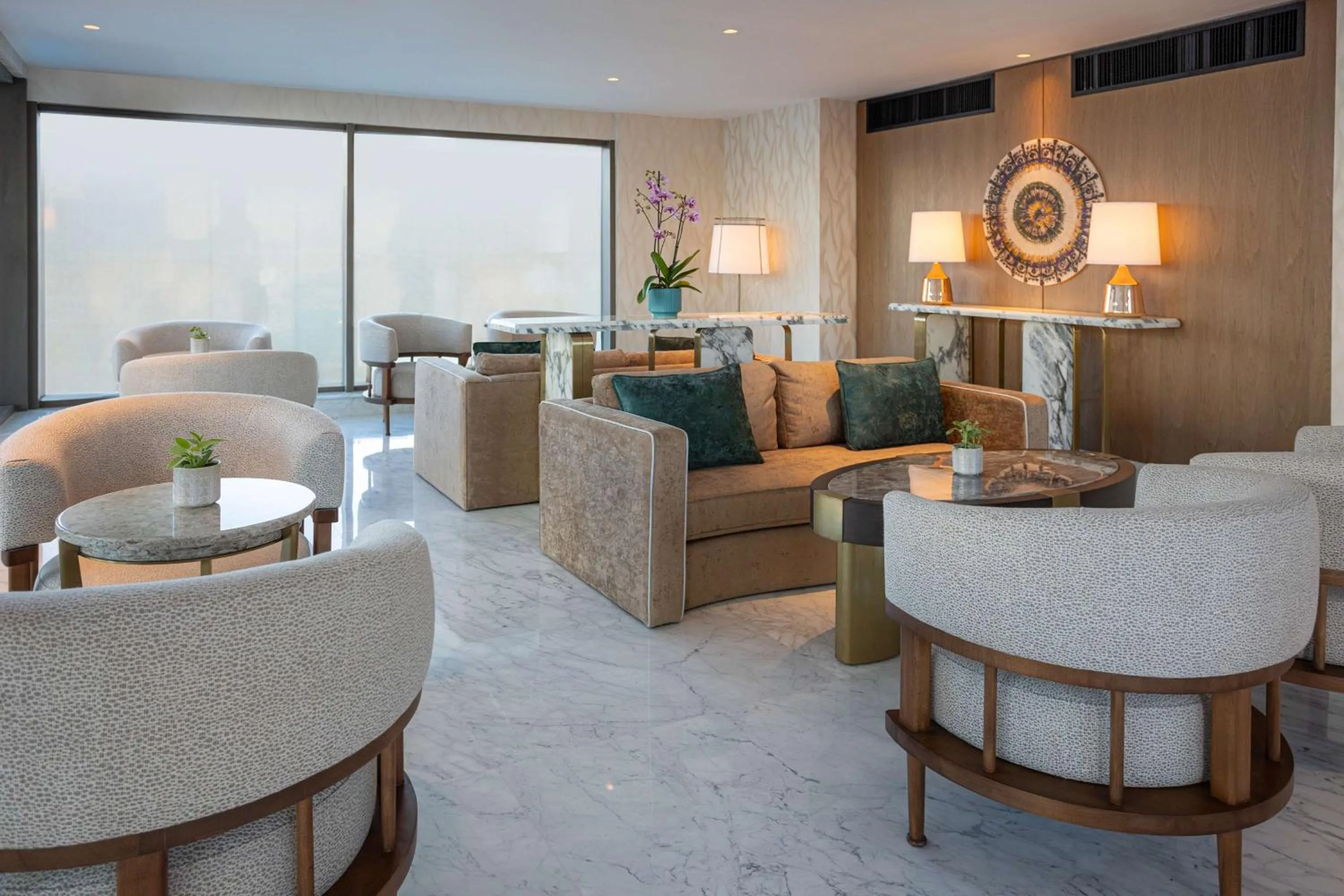 Lobby or reception in Kempinski Hotel Amman