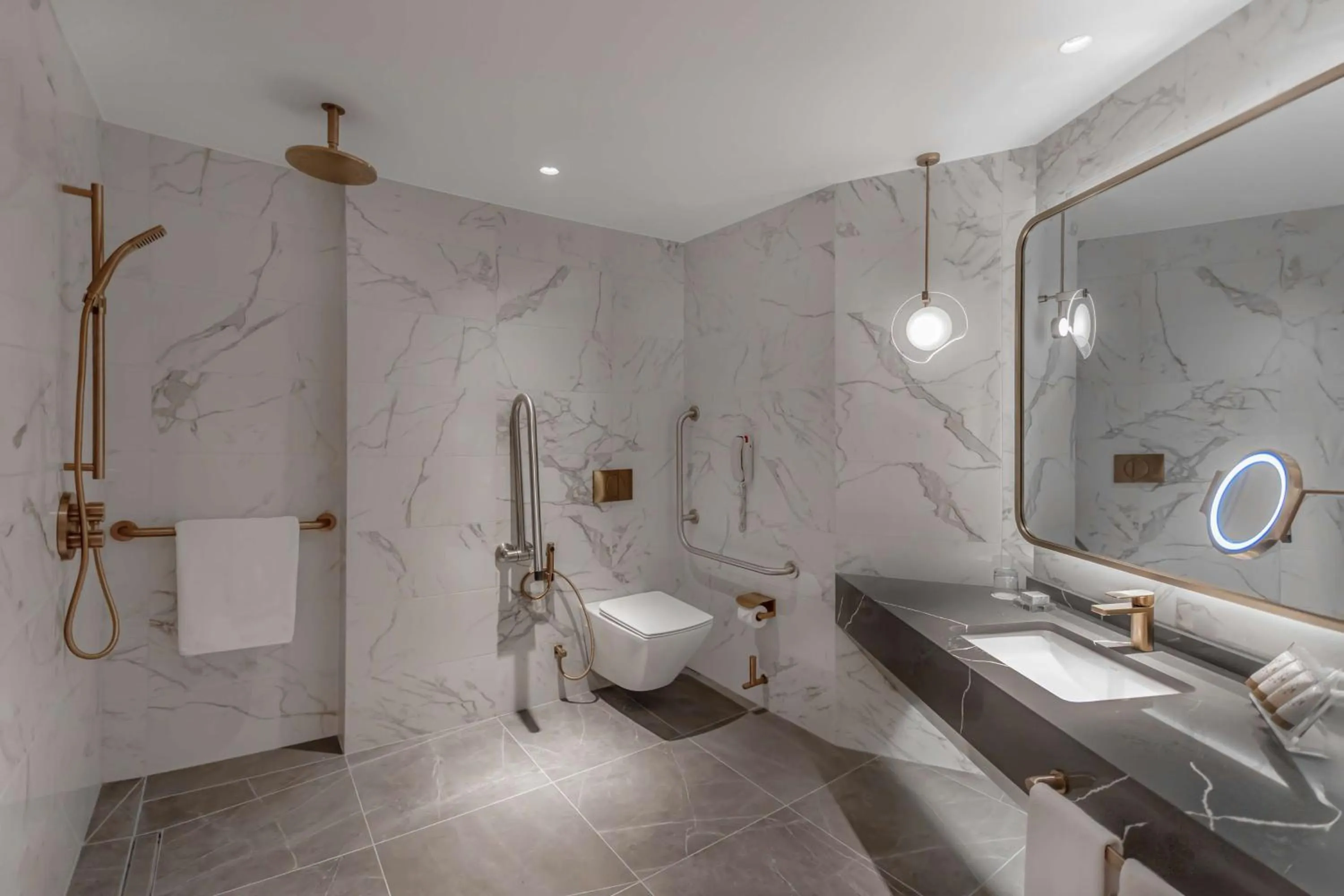 Bathroom in Kempinski Hotel Amman