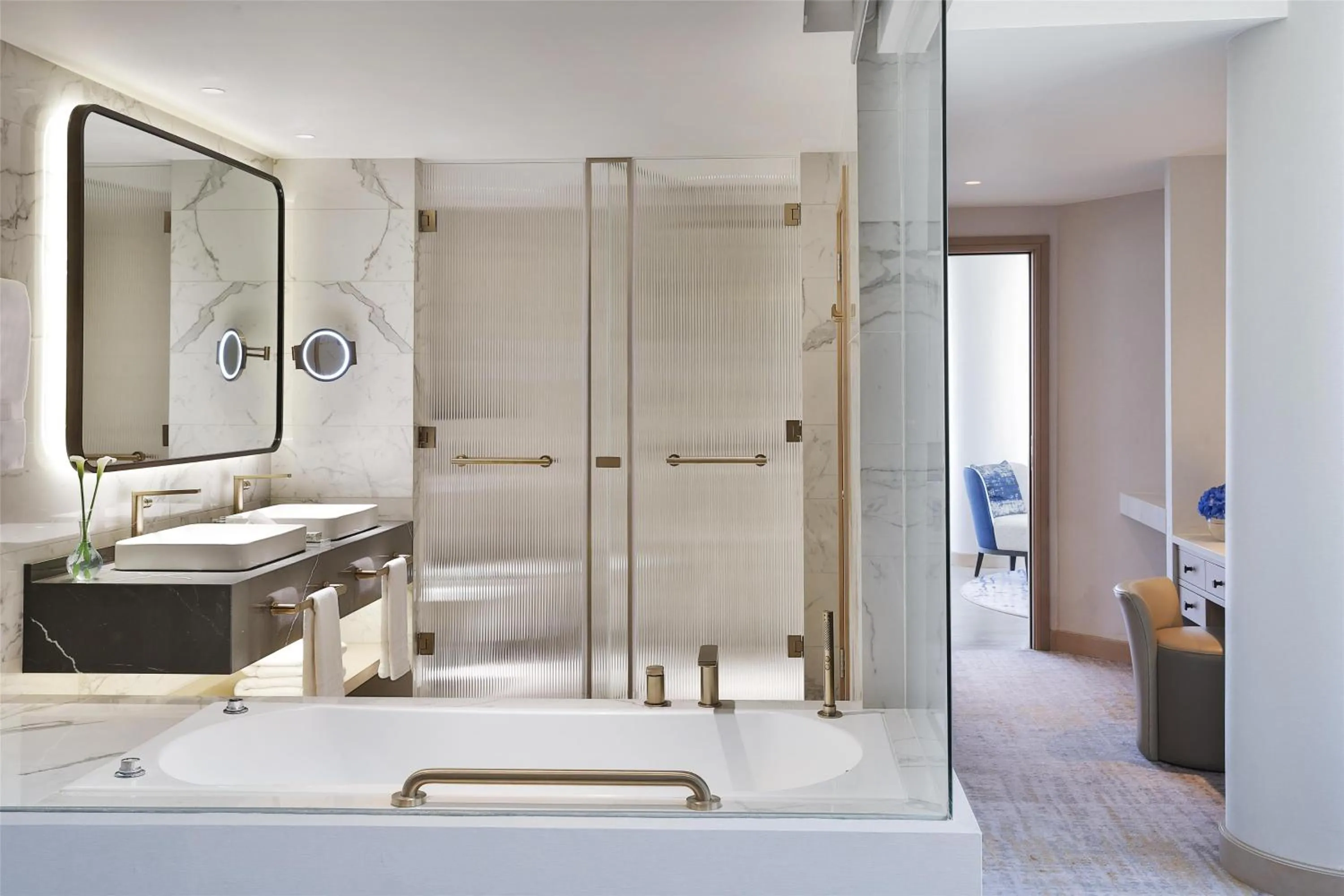 Bathroom in Signia by Hilton