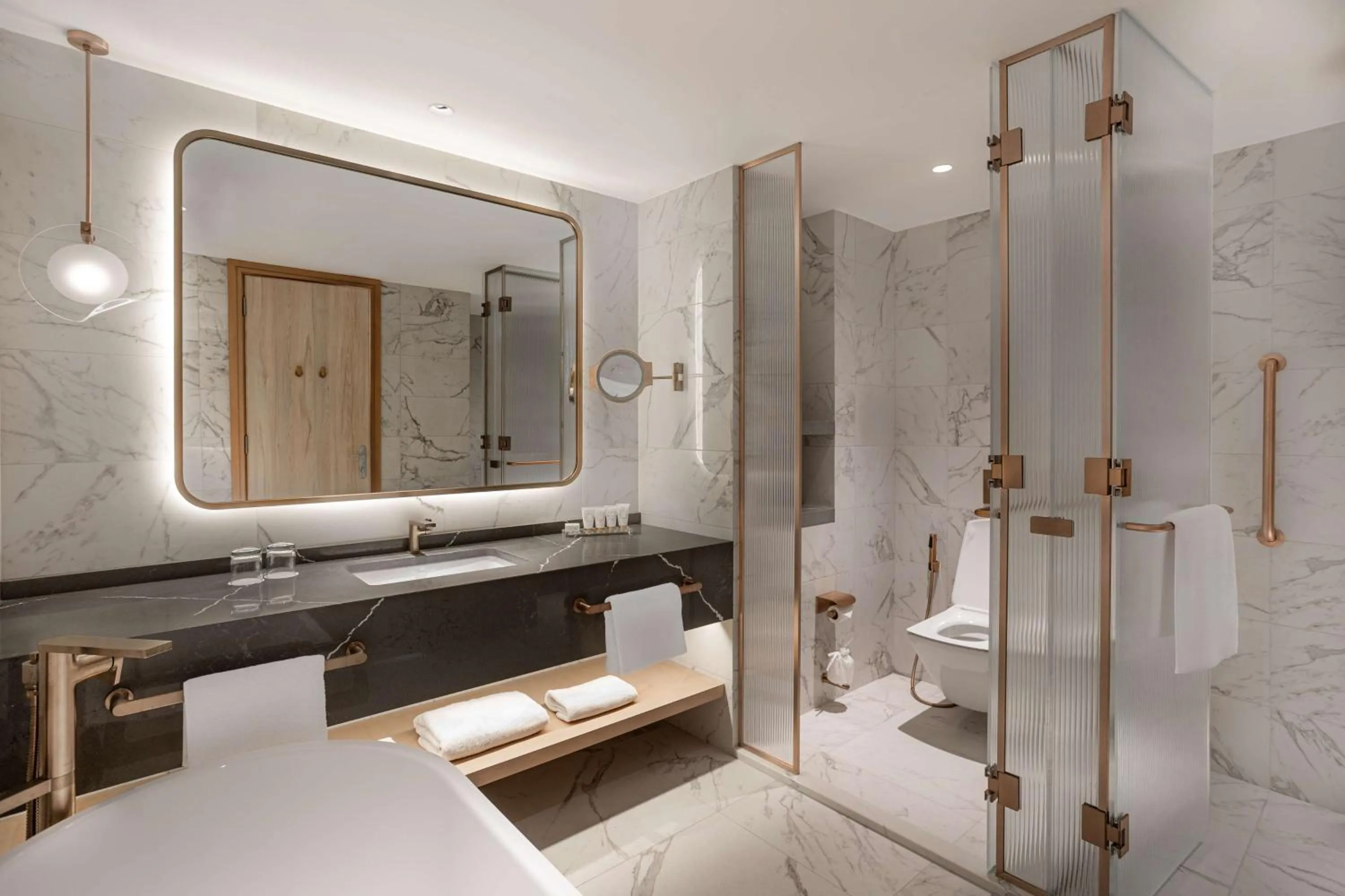 Bathroom in Kempinski Hotel Amman