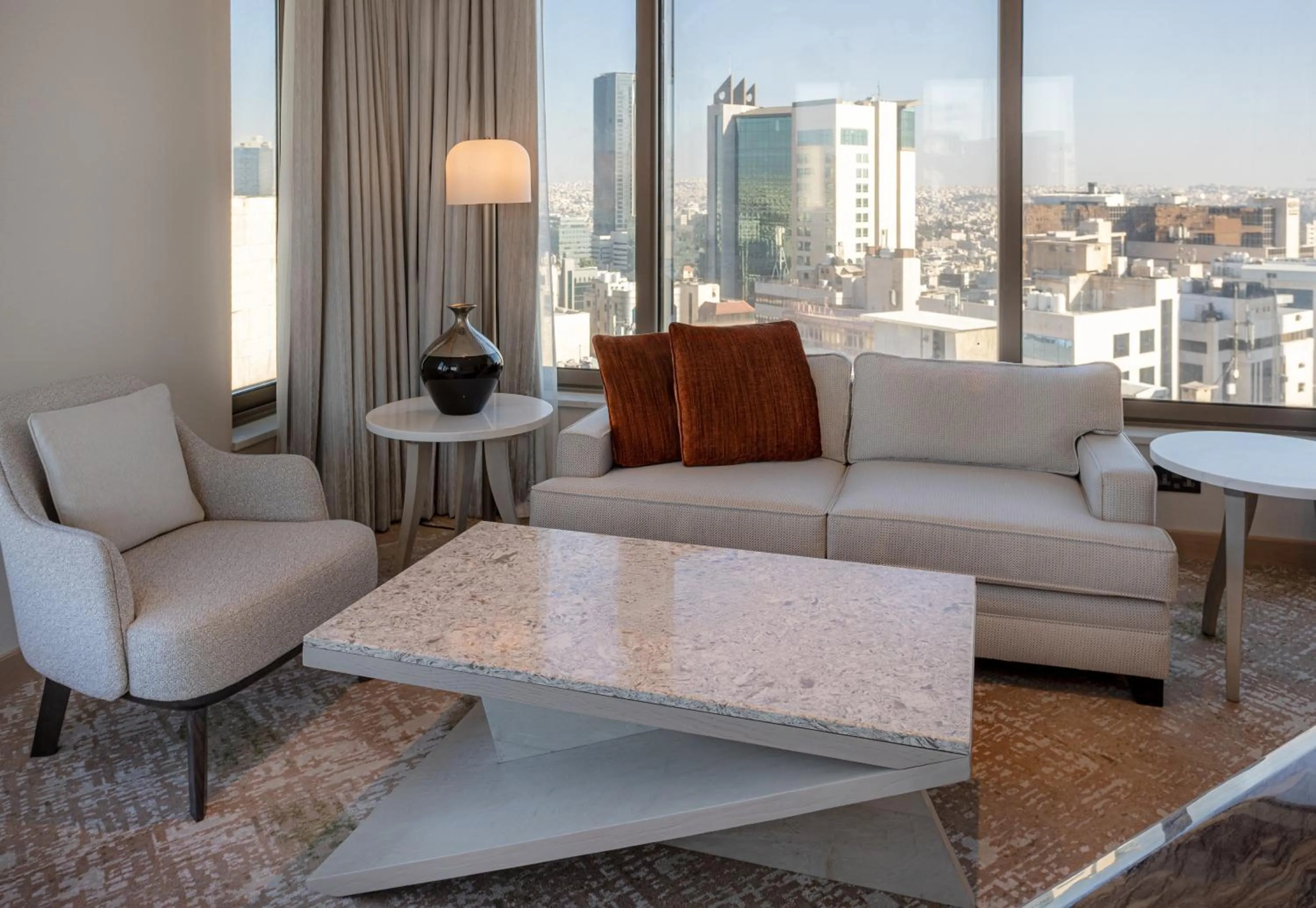 Living room in Signia by Hilton