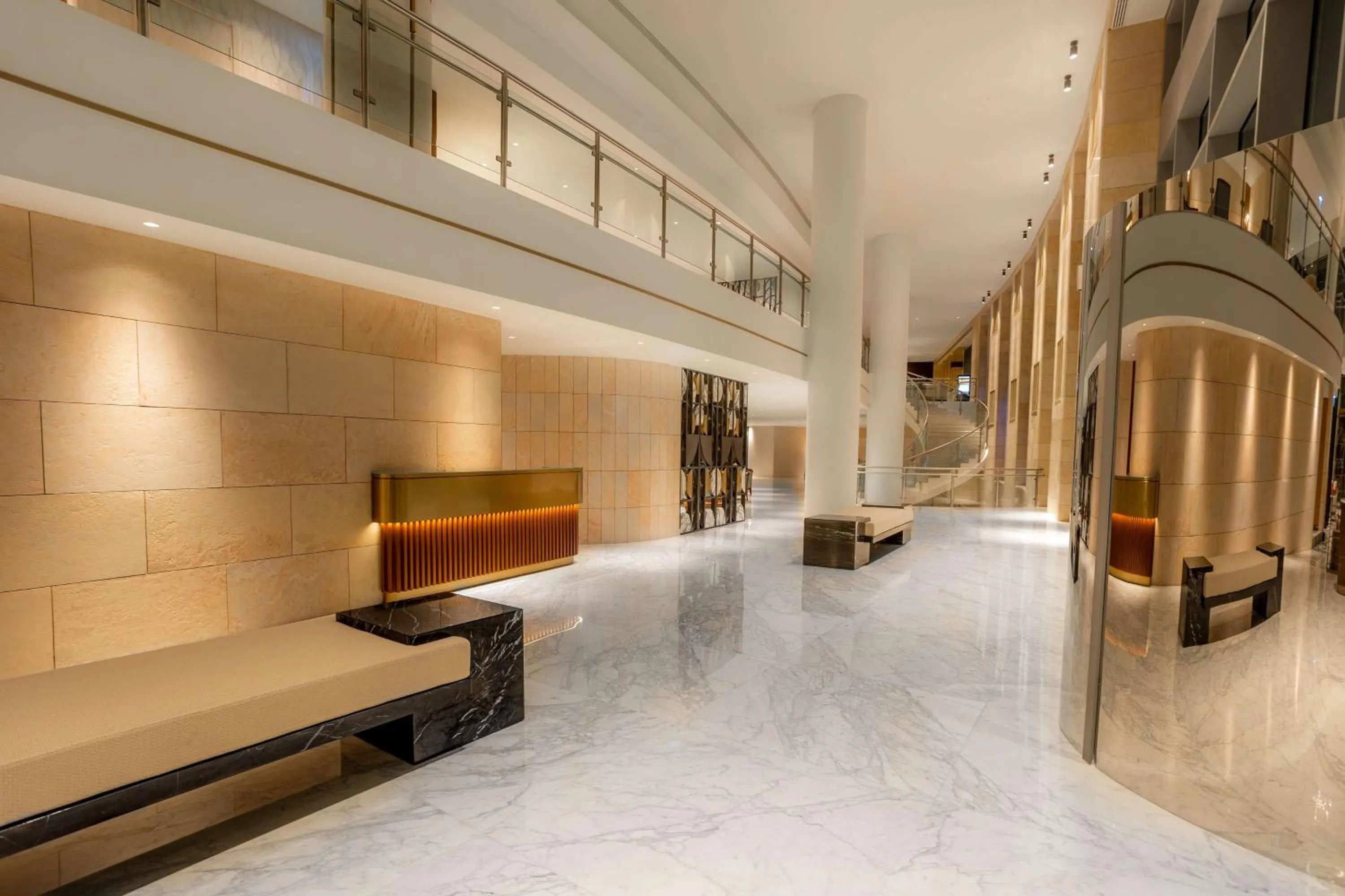 Lobby or reception in Kempinski Hotel Amman