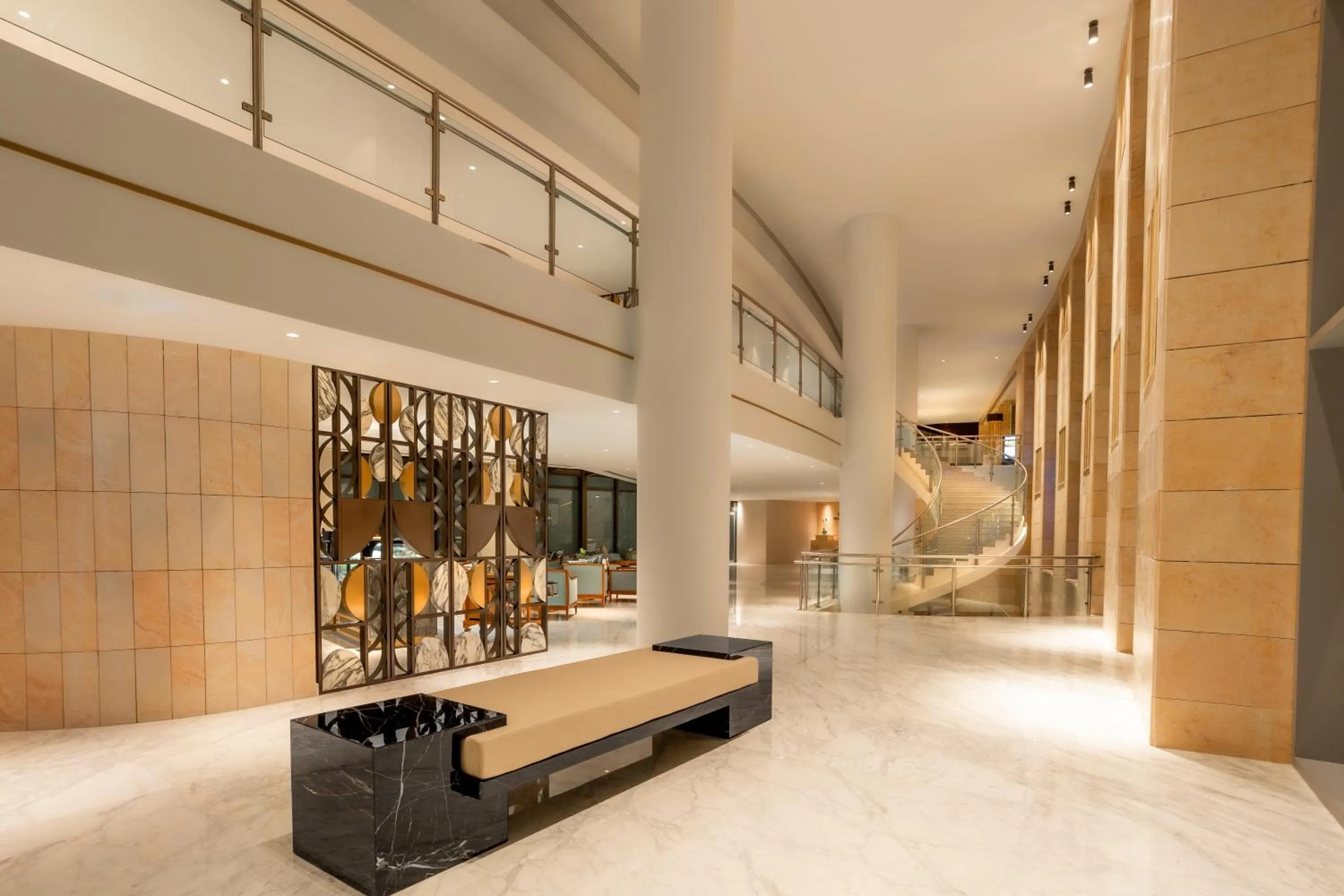 Lobby or reception in Kempinski Hotel Amman